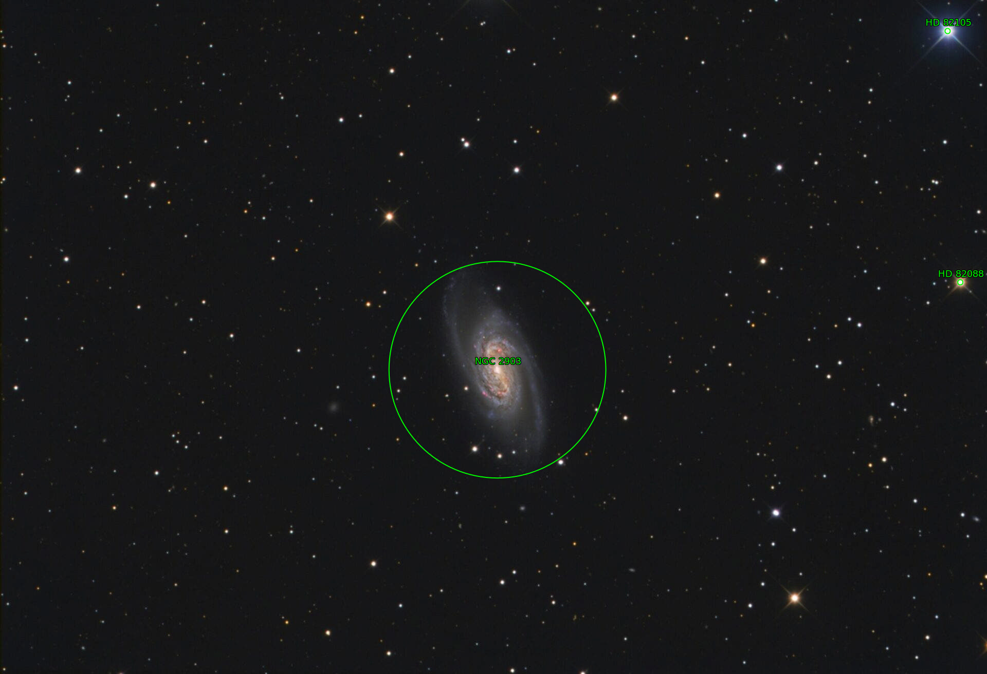 Sternkarten-Overlay (Astrometry.net)