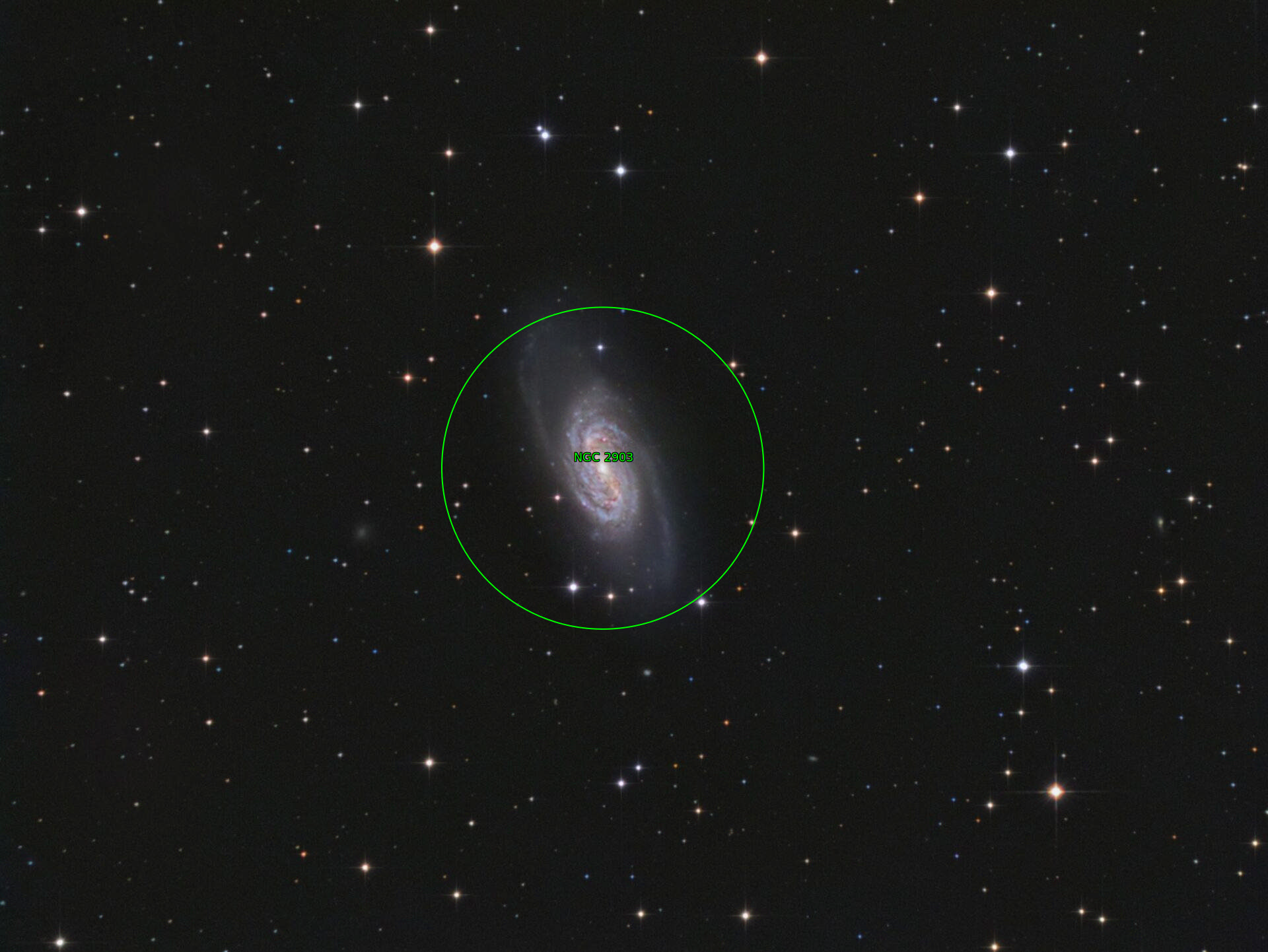 Sternkarten-Overlay (Astrometry.net)
