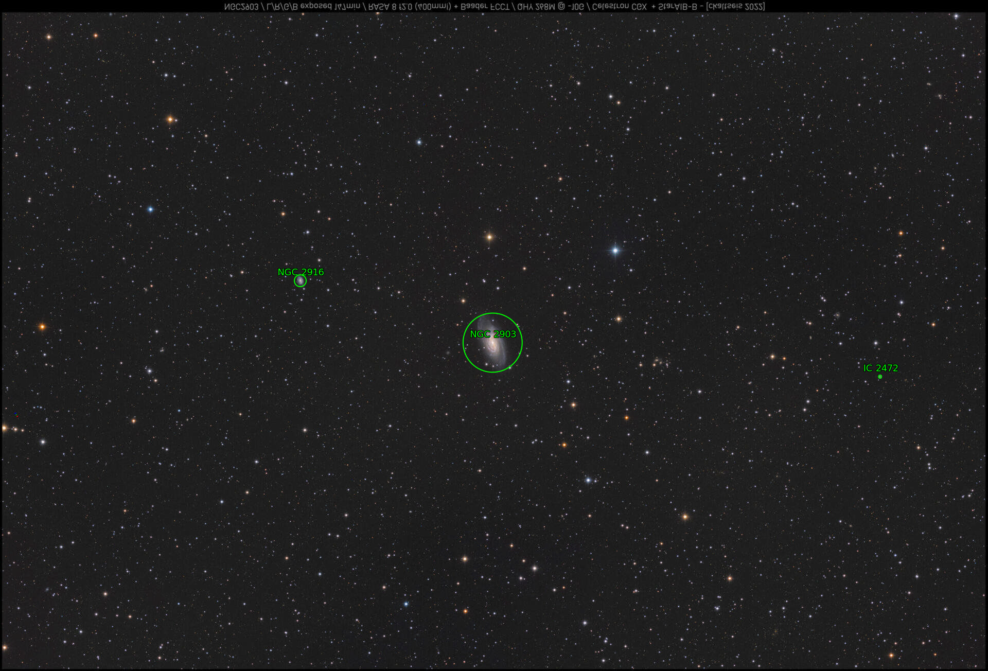 Sternkarten-Overlay (Astrometry.net)