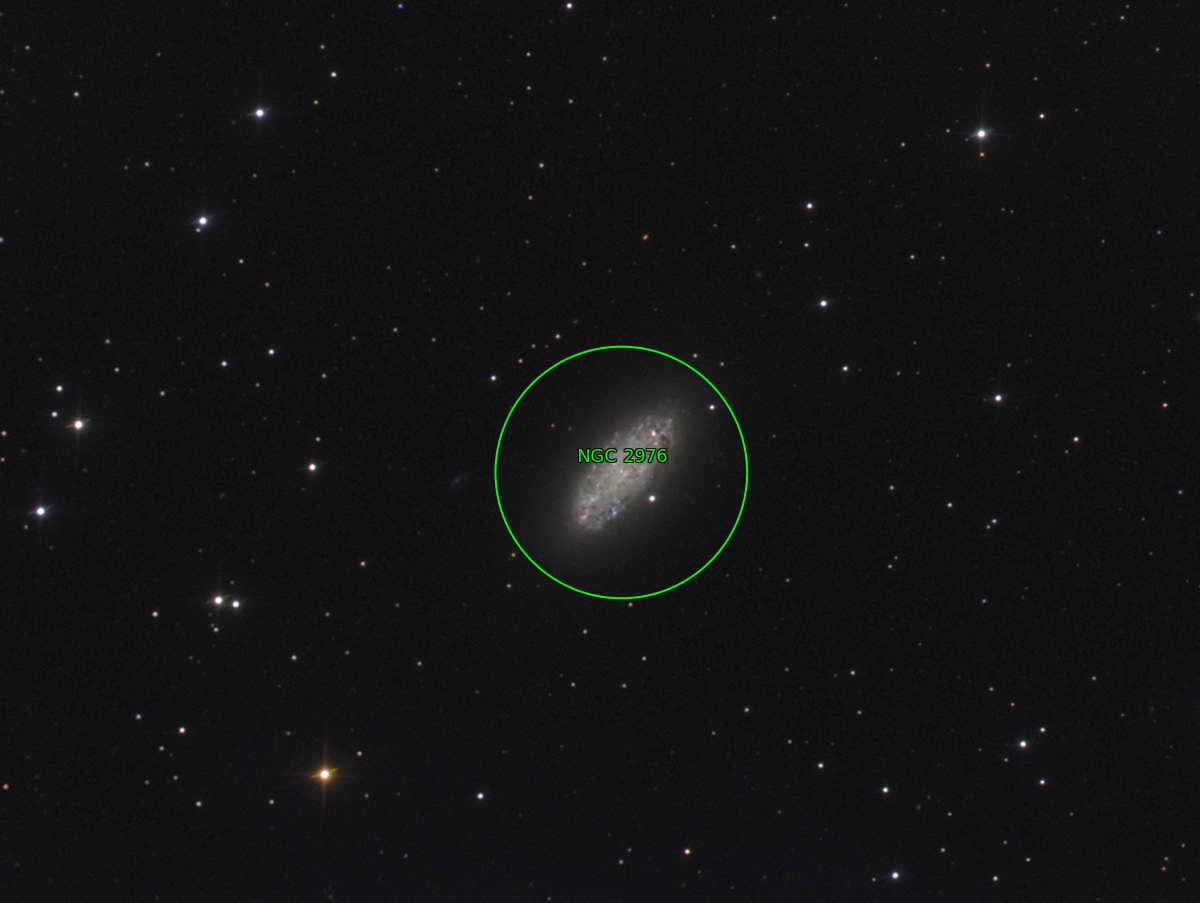 Sternkarten-Overlay (Astrometry.net)