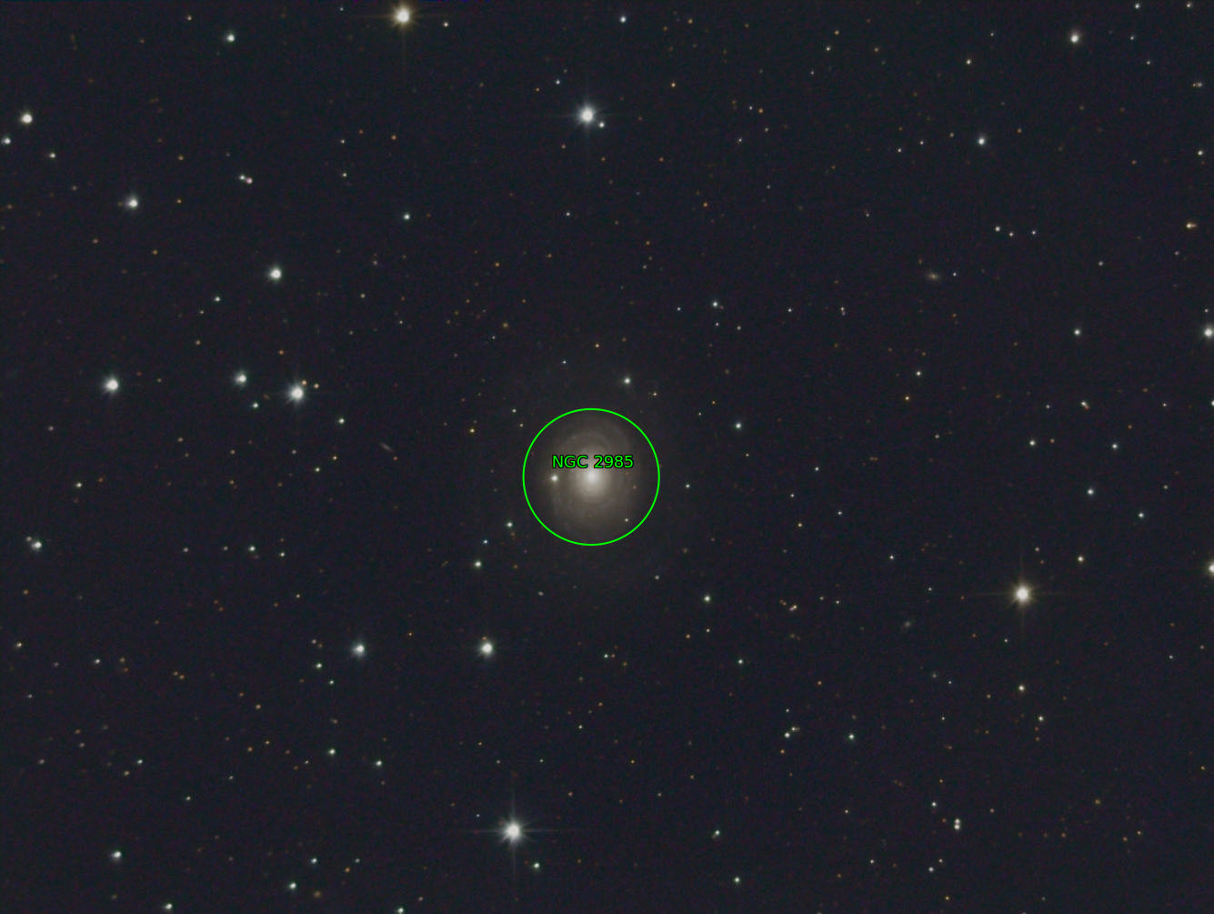 Sternkarten-Overlay (Astrometry.net)