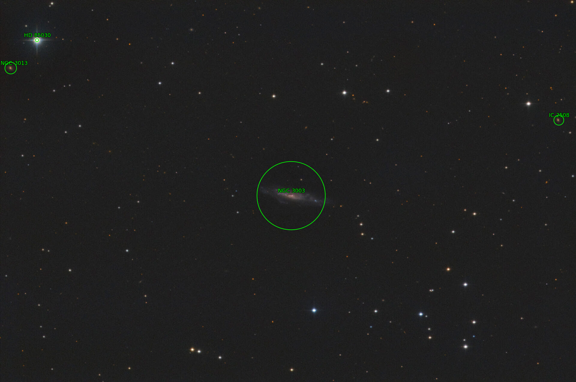 Sternkarten-Overlay (Astrometry.net)