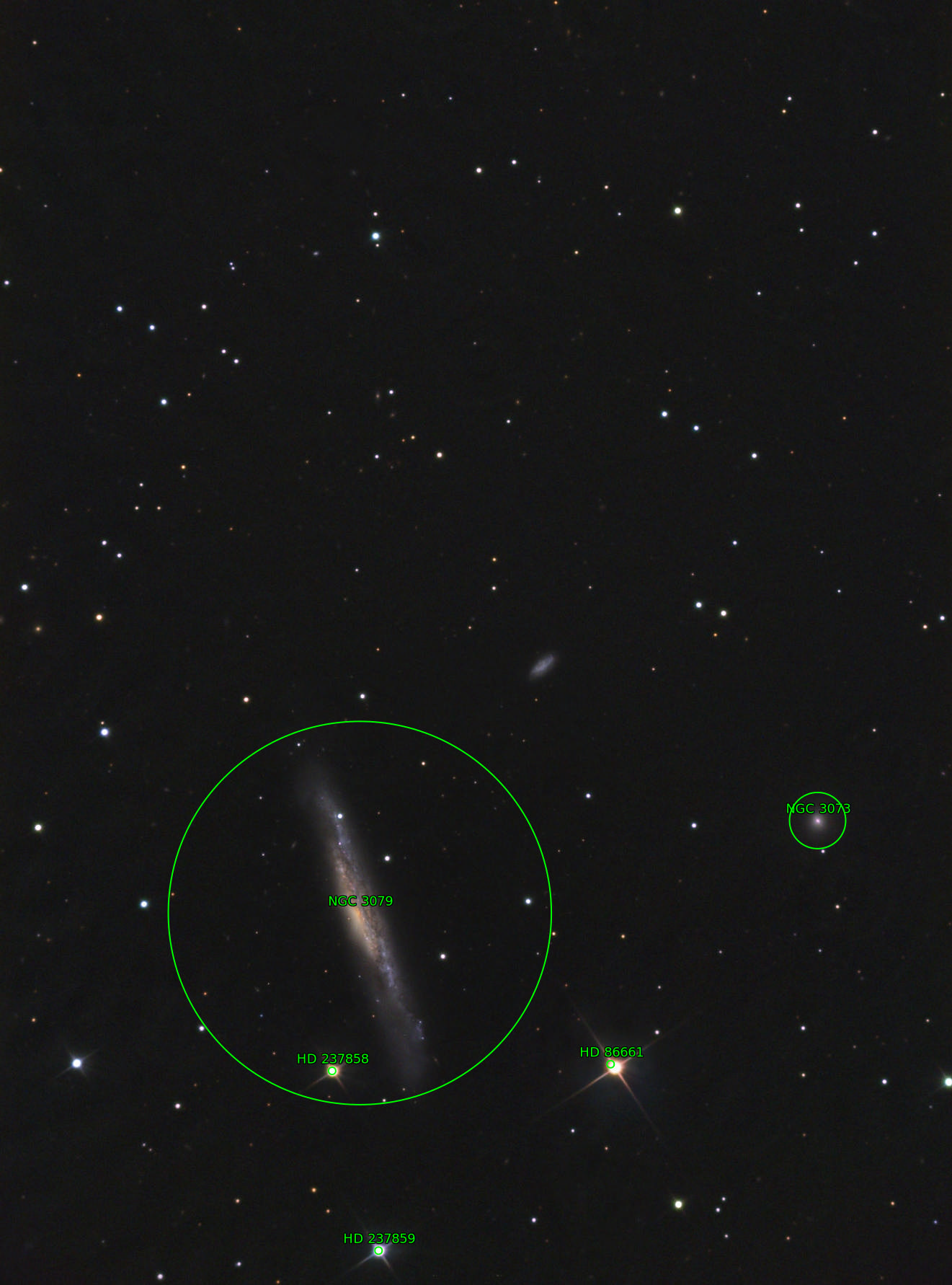 Sternkarten-Overlay (Astrometry.net)