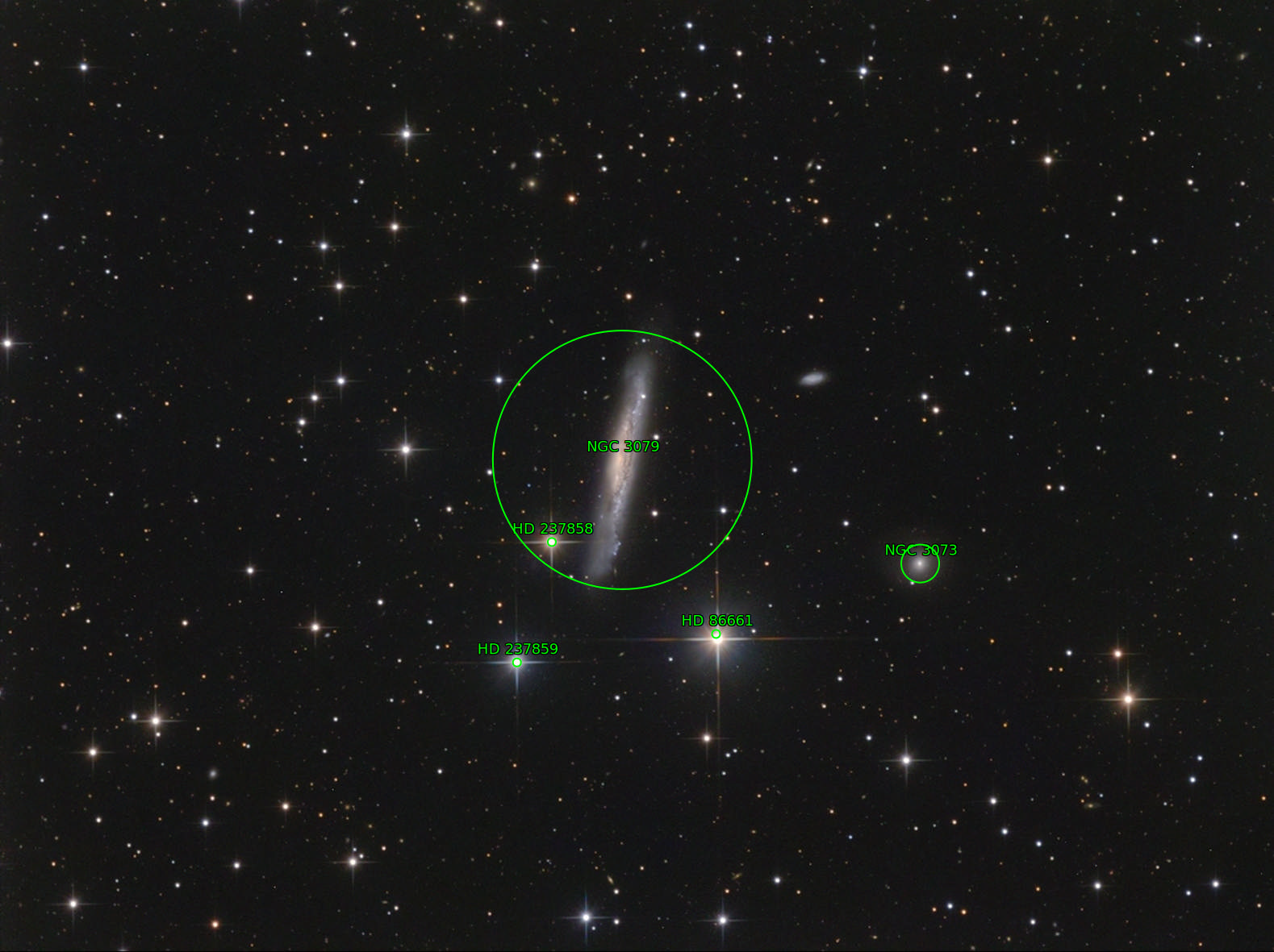 Sternkarten-Overlay (Astrometry.net)