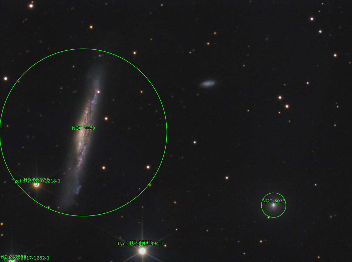 Sternkarten-Overlay (Astrometry.net)
