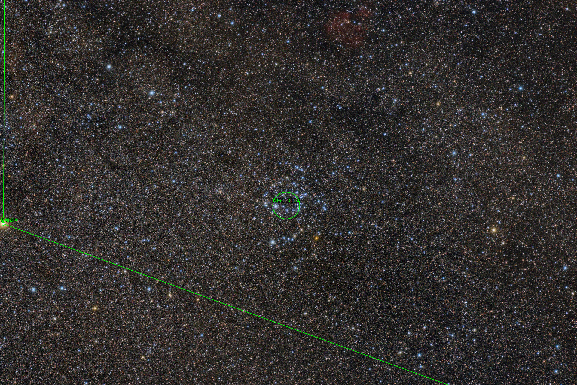 Sternkarten-Overlay (Astrometry.net)