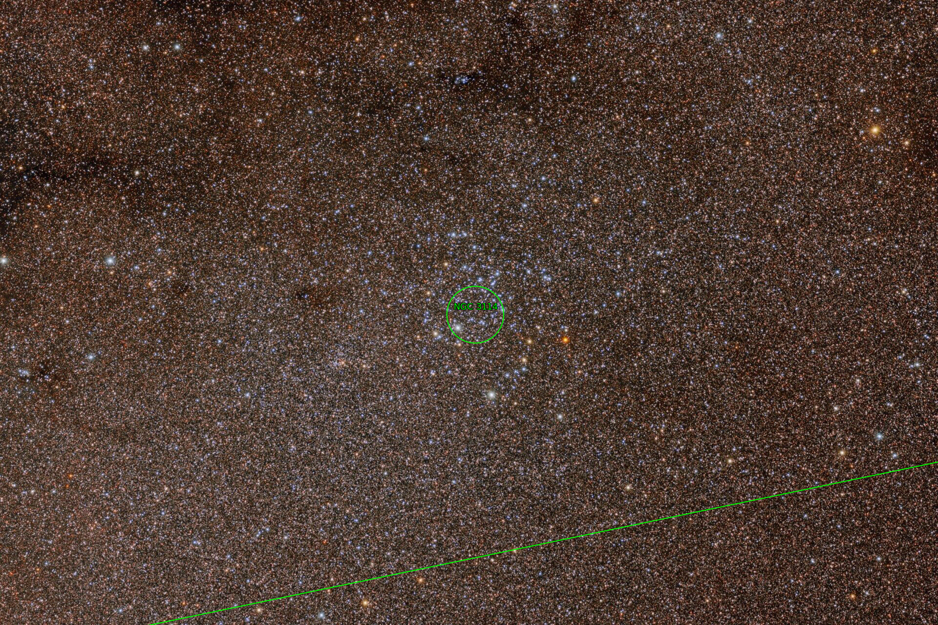 Sternkarten-Overlay (Astrometry.net)