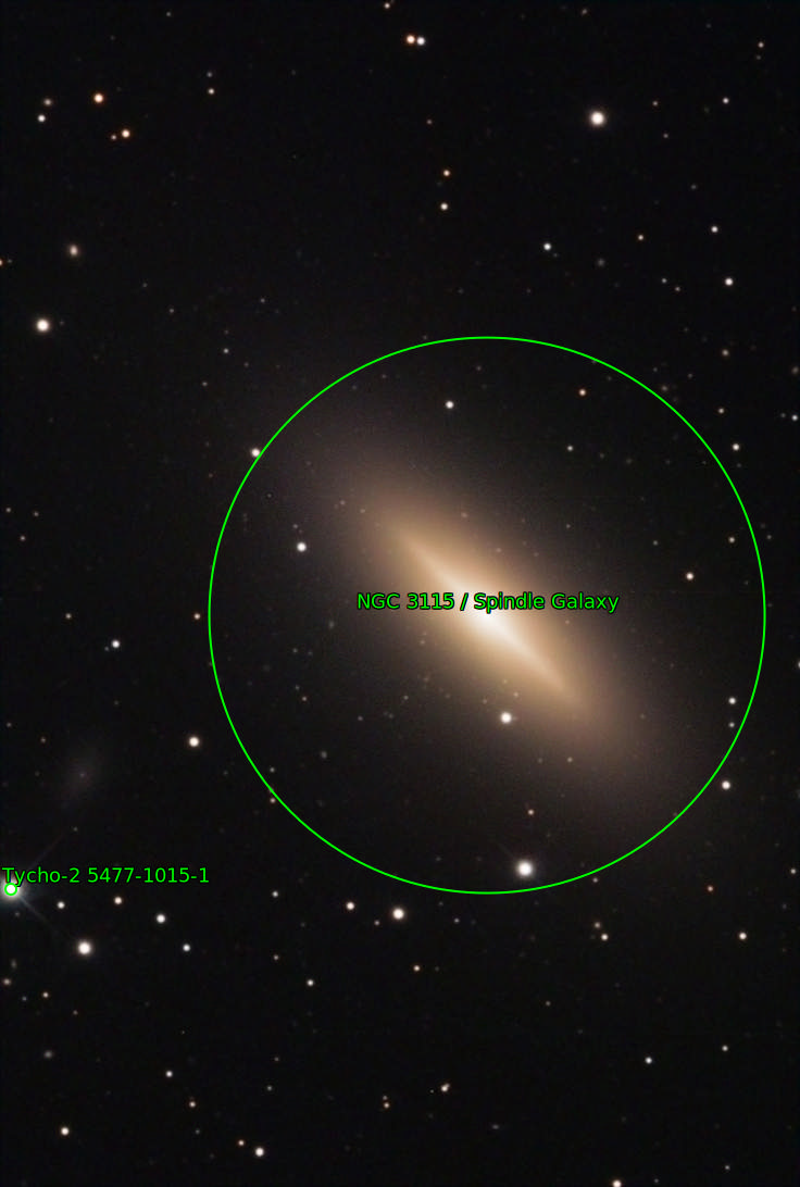 Sternkarten-Overlay (Astrometry.net)