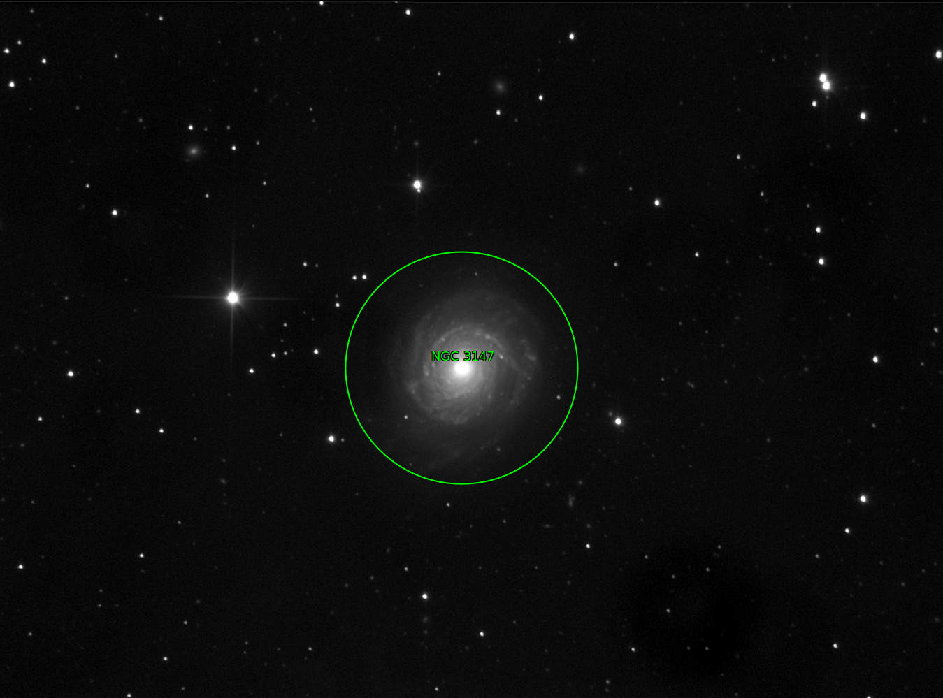 Sternkarten-Overlay (Astrometry.net)