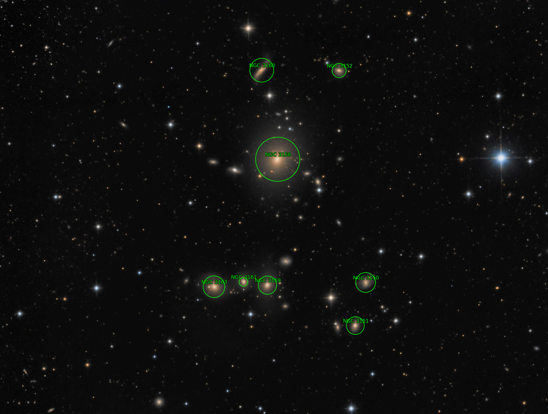 Sternkarten-Overlay (Astrometry.net)