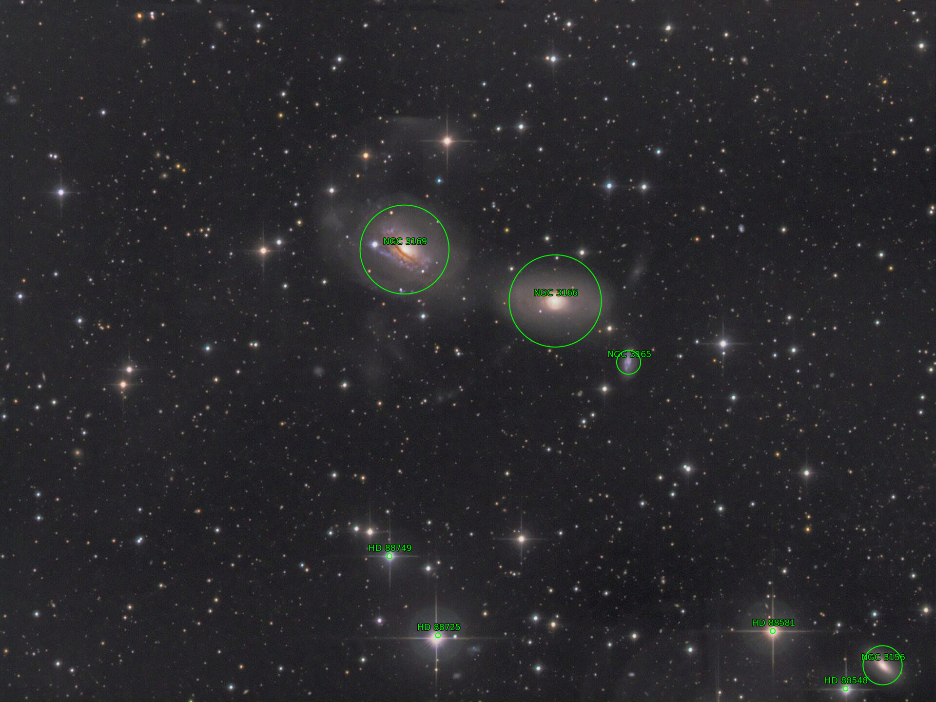 Sternkarten-Overlay (Astrometry.net)