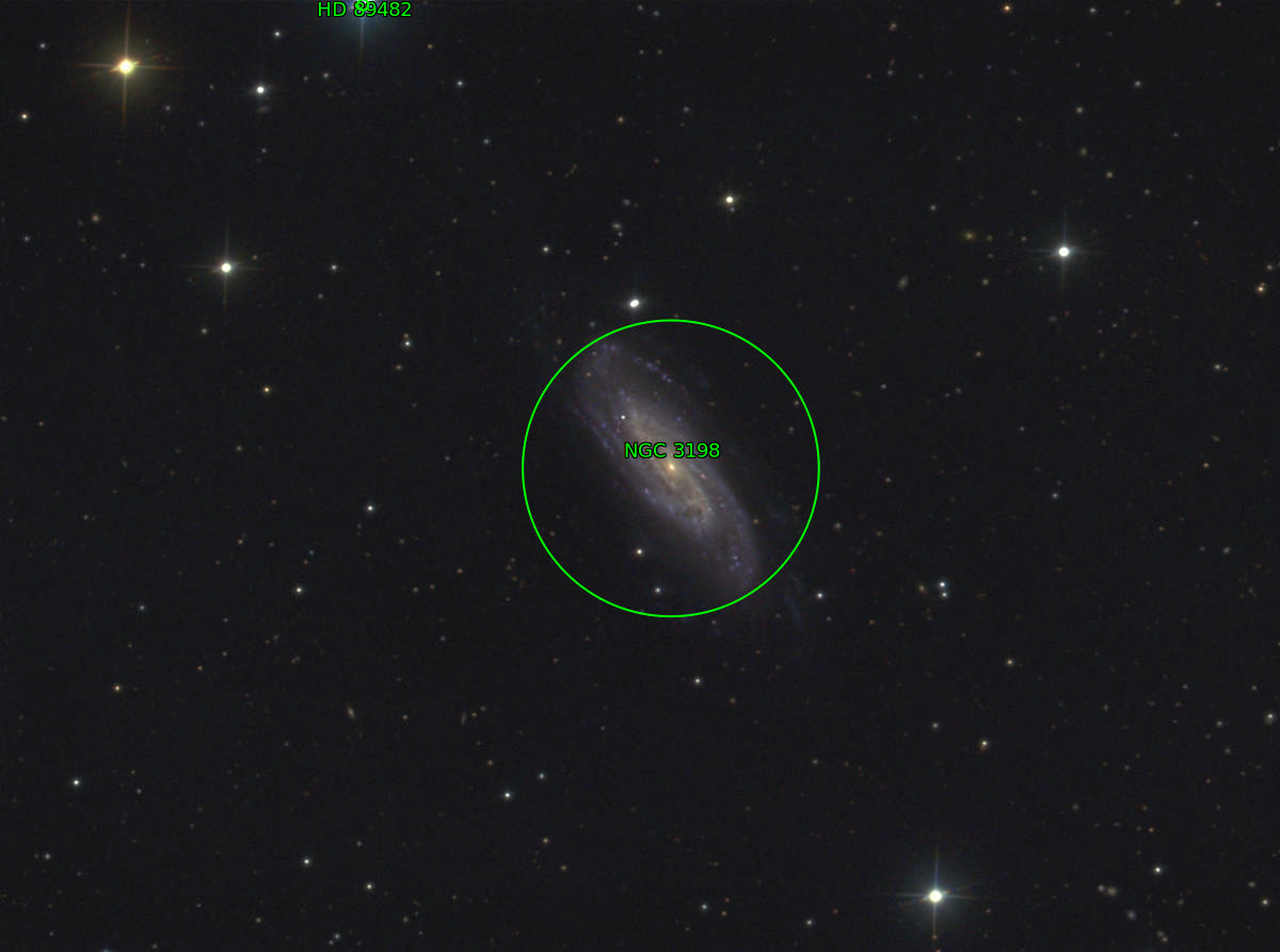 Sternkarten-Overlay (Astrometry.net)