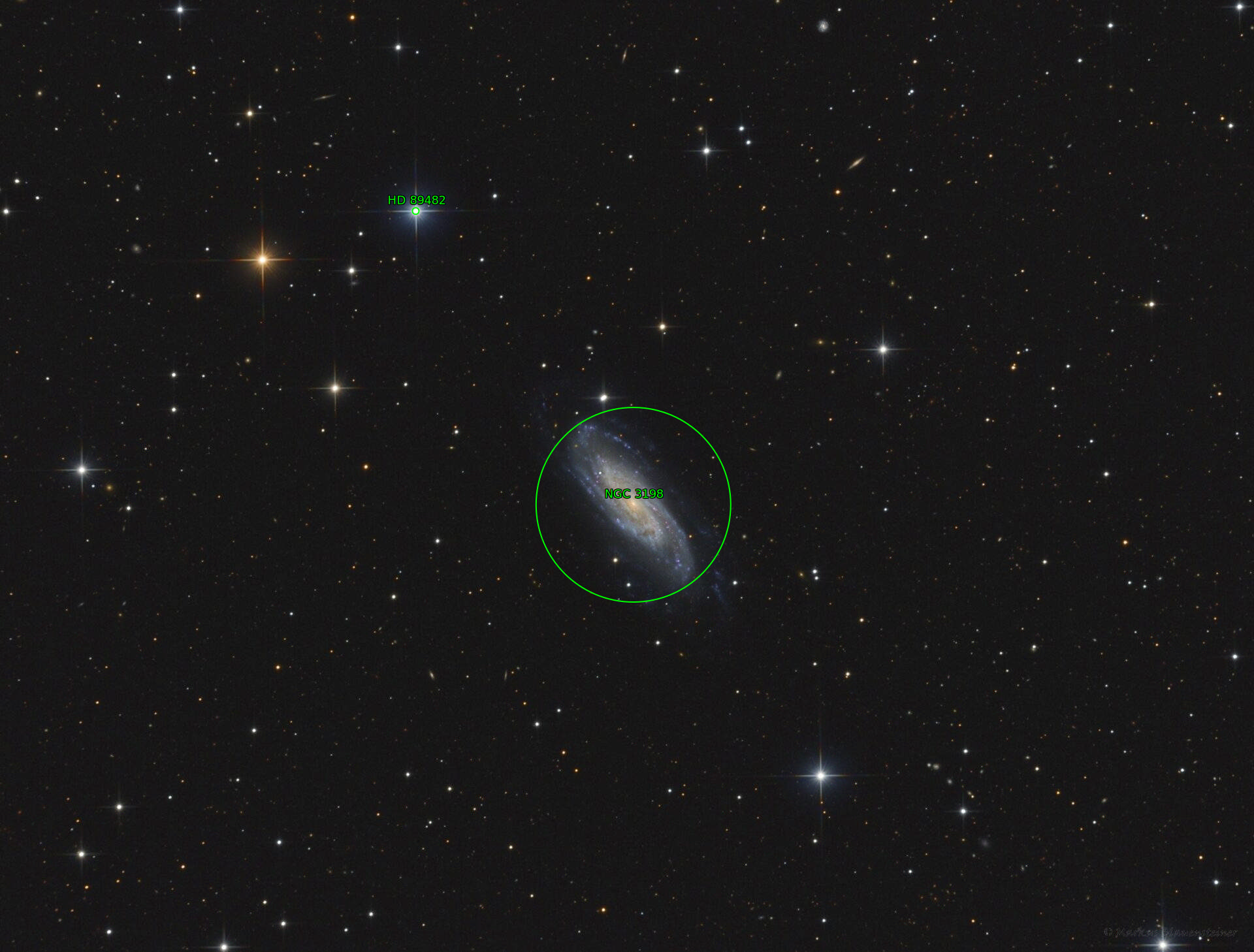 Sternkarten-Overlay (Astrometry.net)