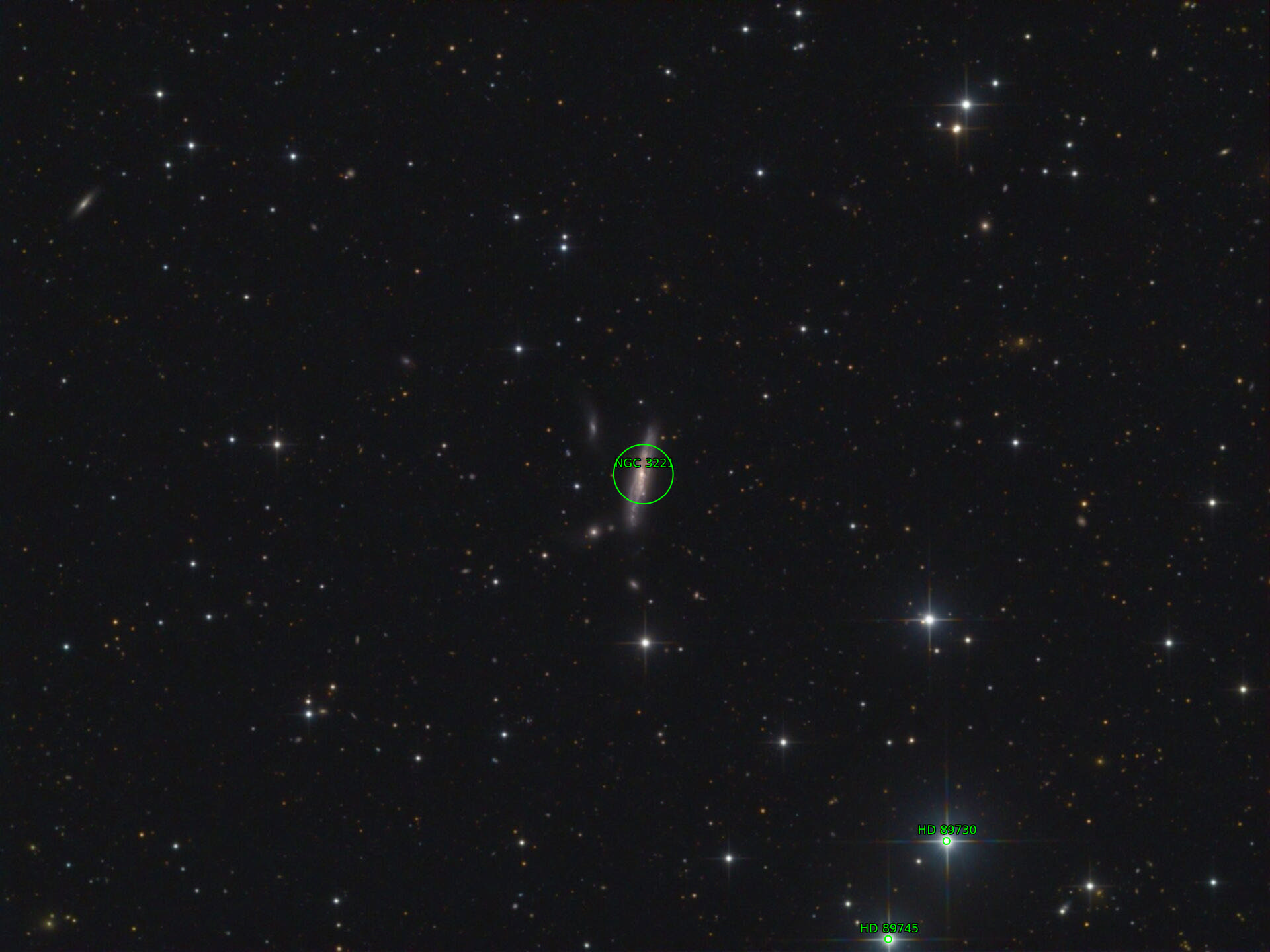 Sternkarten-Overlay (Astrometry.net)