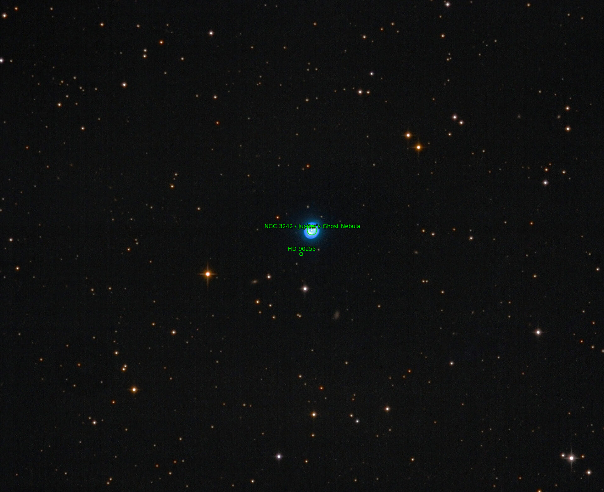 Sternkarten-Overlay (Astrometry.net)