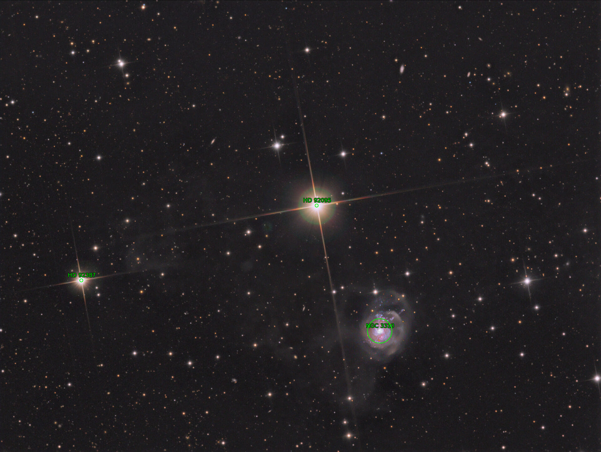 Sternkarten-Overlay (Astrometry.net)