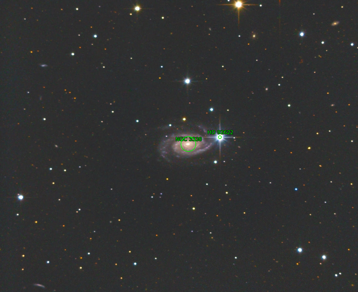 Sternkarten-Overlay (Astrometry.net)