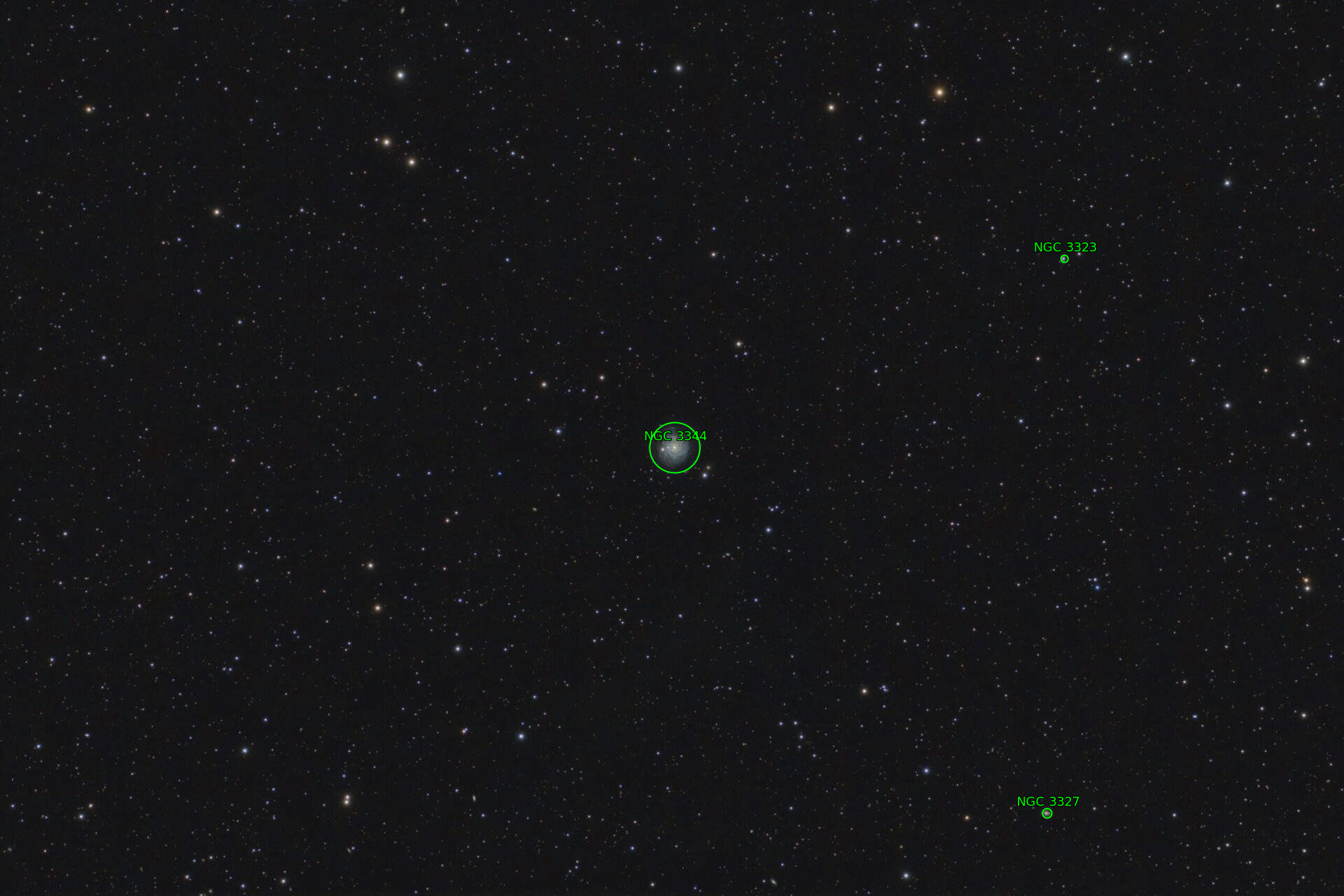 Sternkarten-Overlay (Astrometry.net)