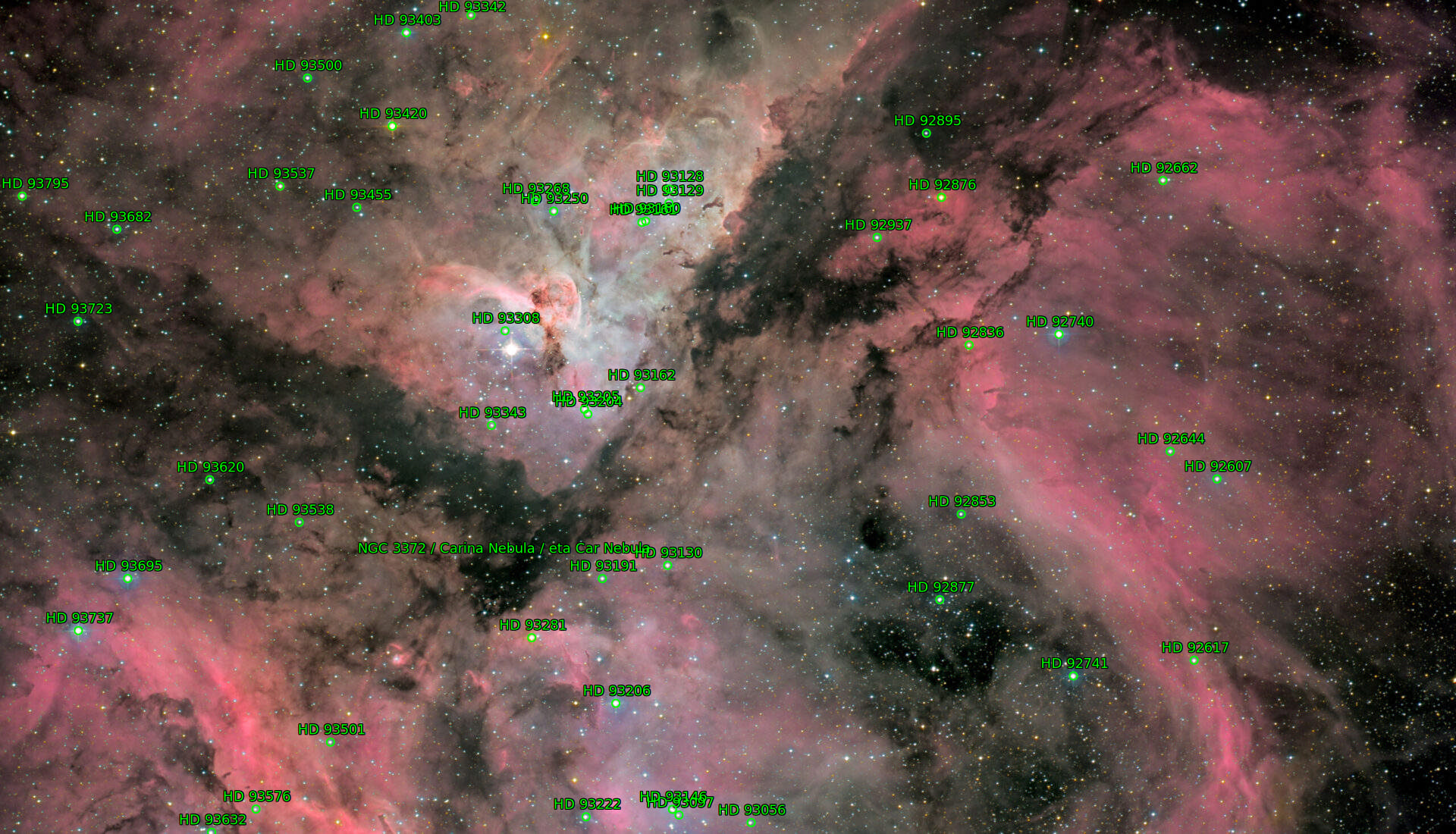 Sternkarten-Overlay (Astrometry.net)
