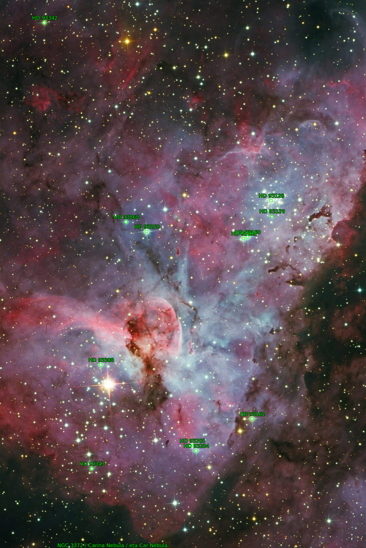 Sternkarten-Overlay (Astrometry.net)