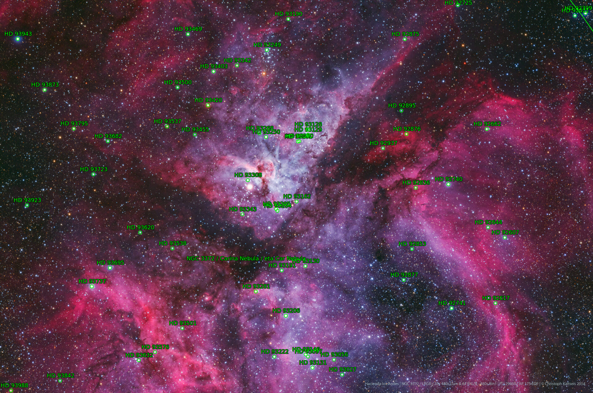 Sternkarten-Overlay (Astrometry.net)