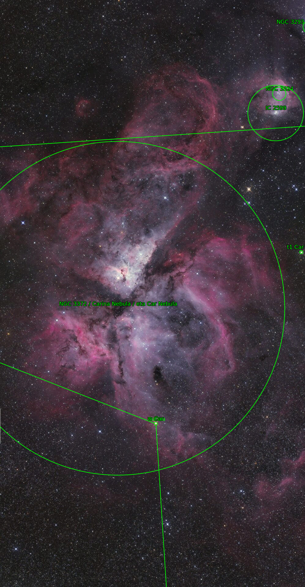 Sternkarten-Overlay (Astrometry.net)