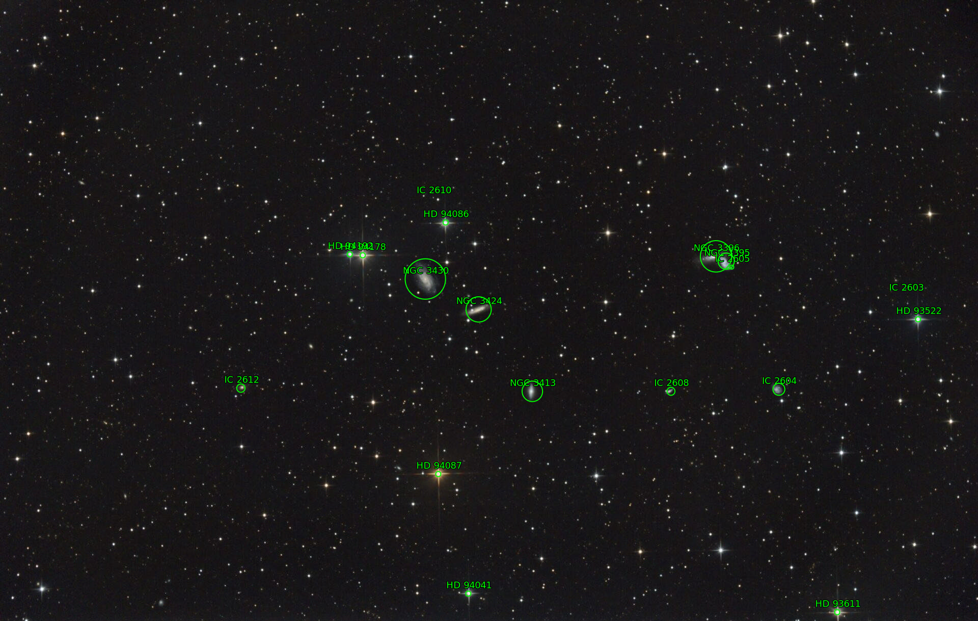 Sternkarten-Overlay (Astrometry.net)