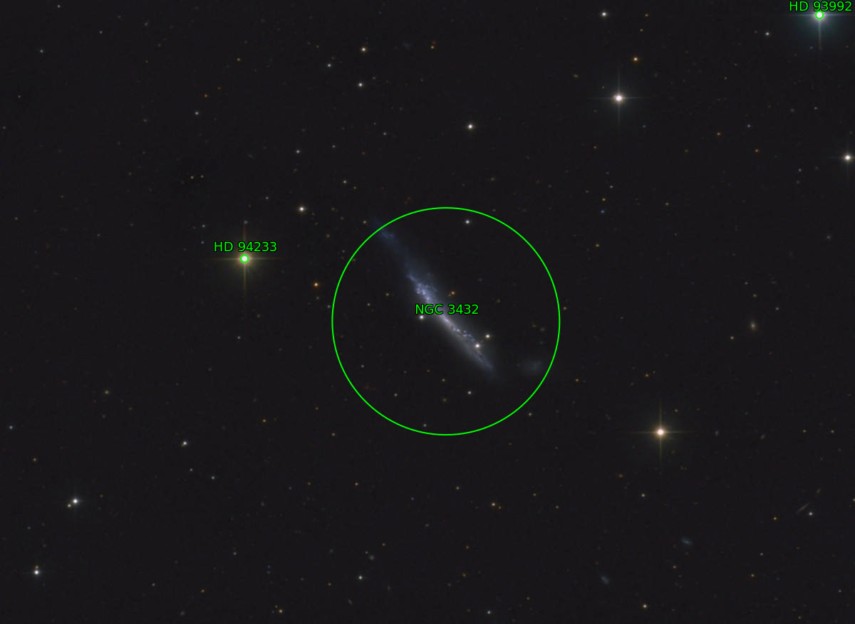 Sternkarten-Overlay (Astrometry.net)
