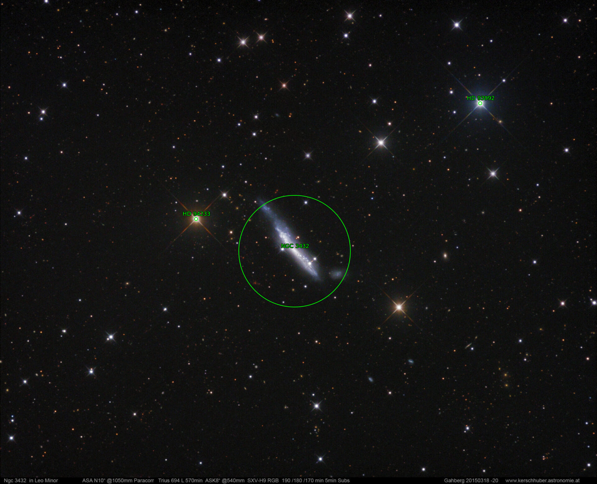 Sternkarten-Overlay (Astrometry.net)