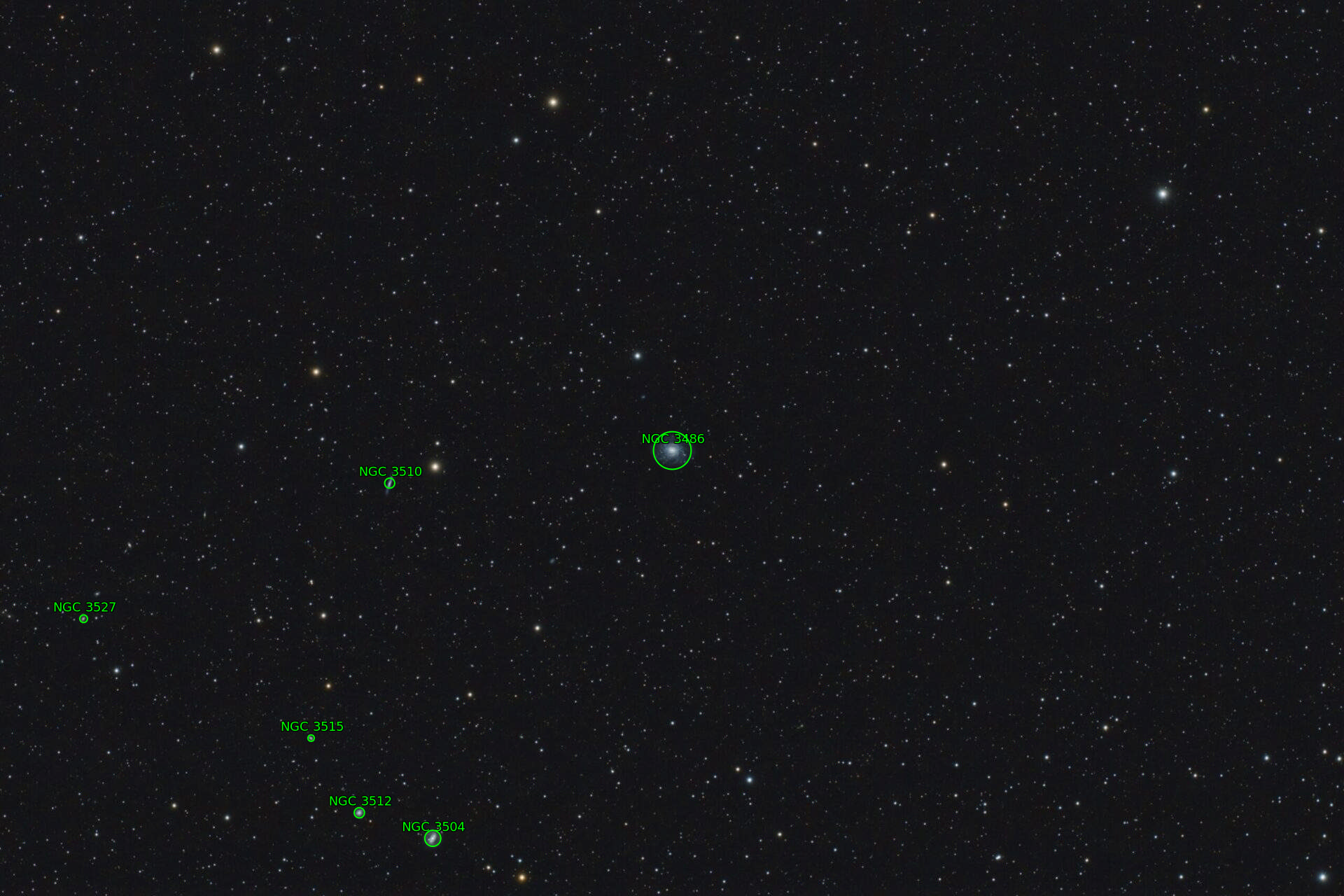 Sternkarten-Overlay (Astrometry.net)