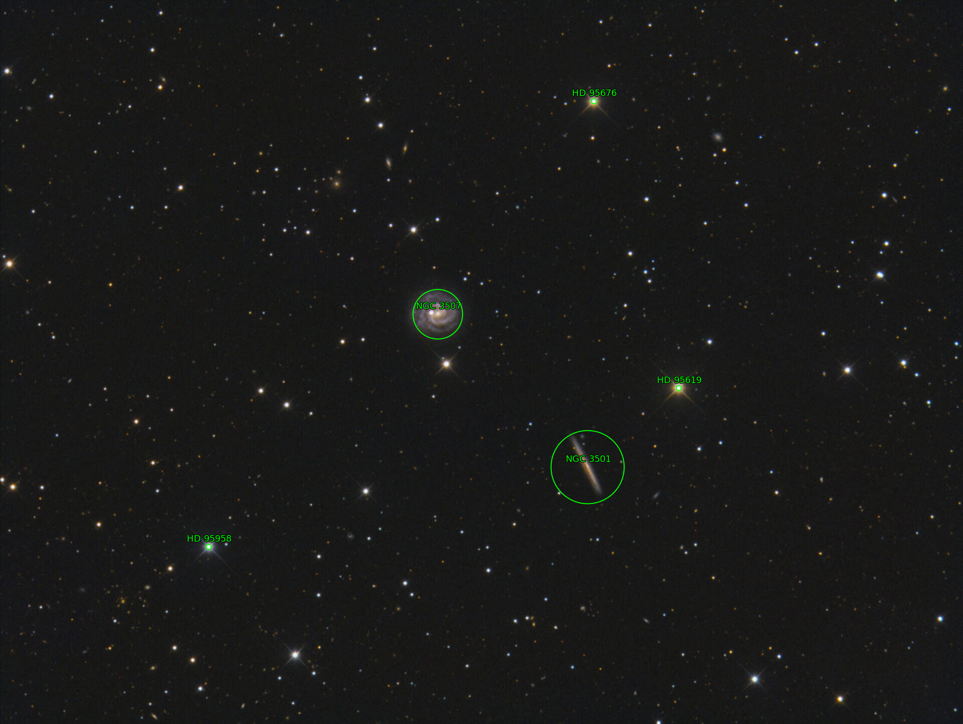 Sternkarten-Overlay (Astrometry.net)