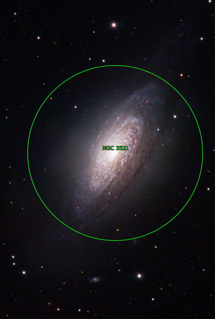 Sternkarten-Overlay (Astrometry.net)