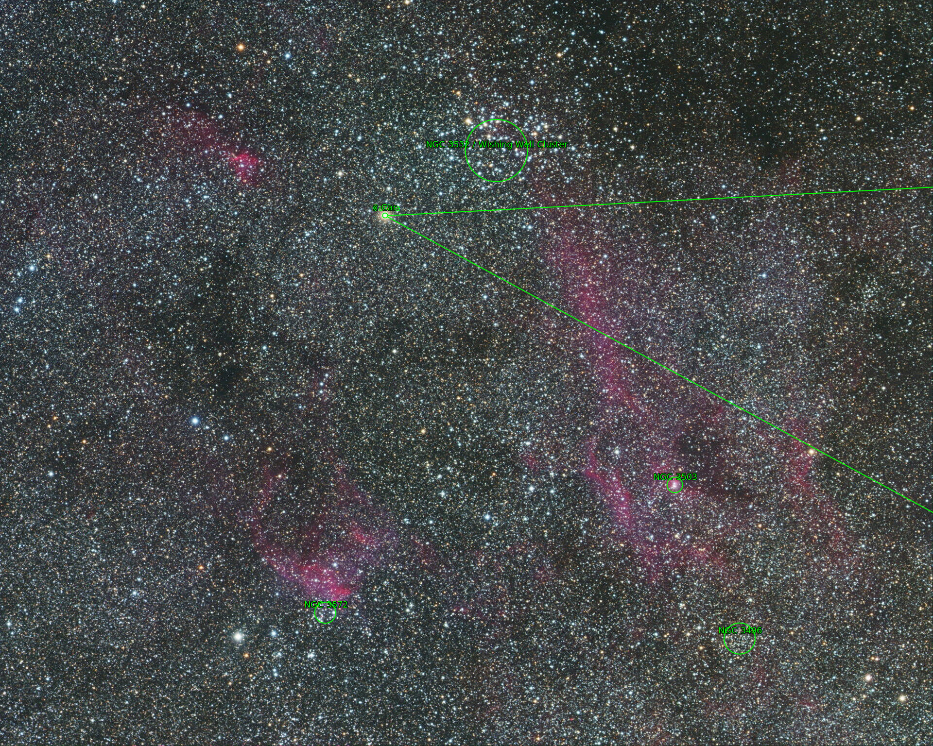 Sternkarten-Overlay (Astrometry.net)