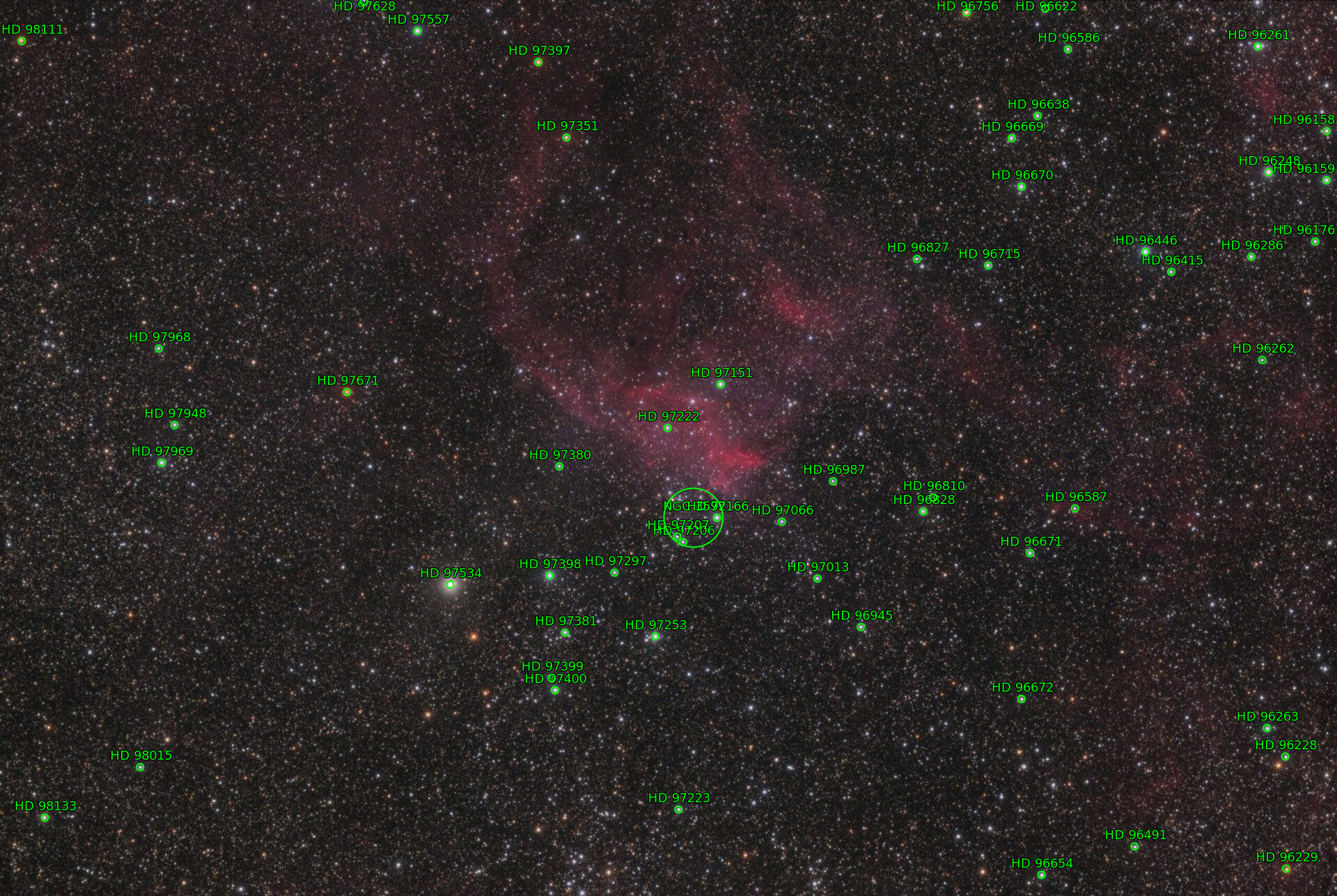 Sternkarten-Overlay (Astrometry.net)