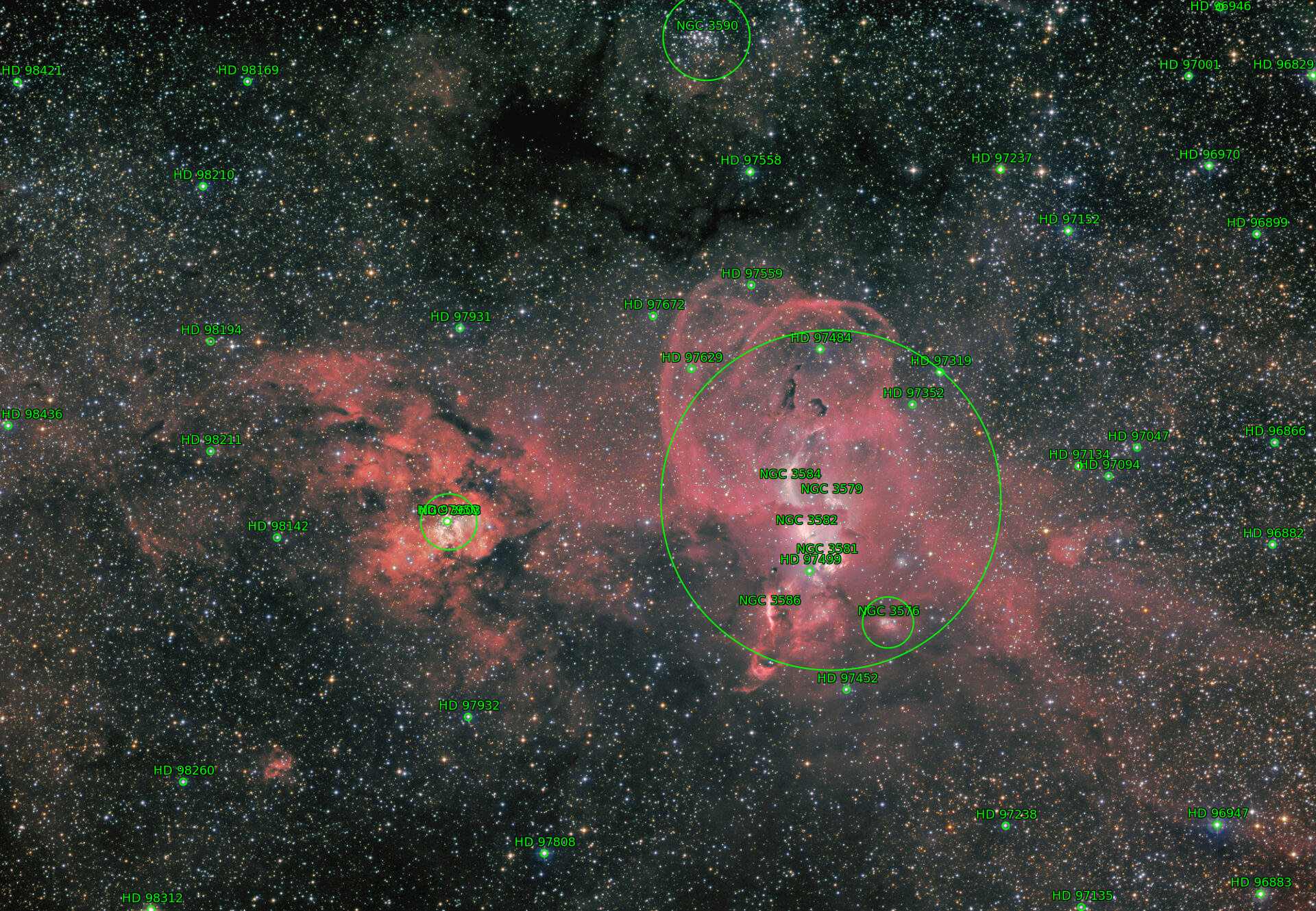 Sternkarten-Overlay (Astrometry.net)