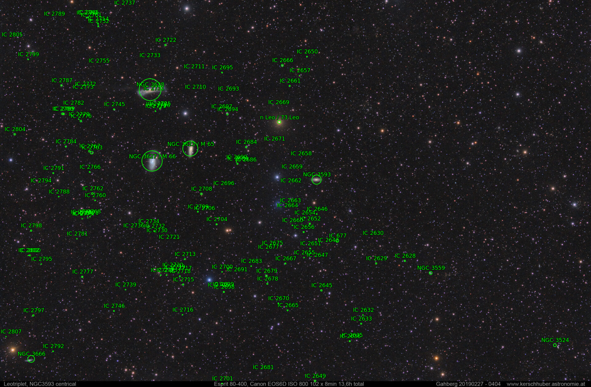 Sternkarten-Overlay (Astrometry.net)