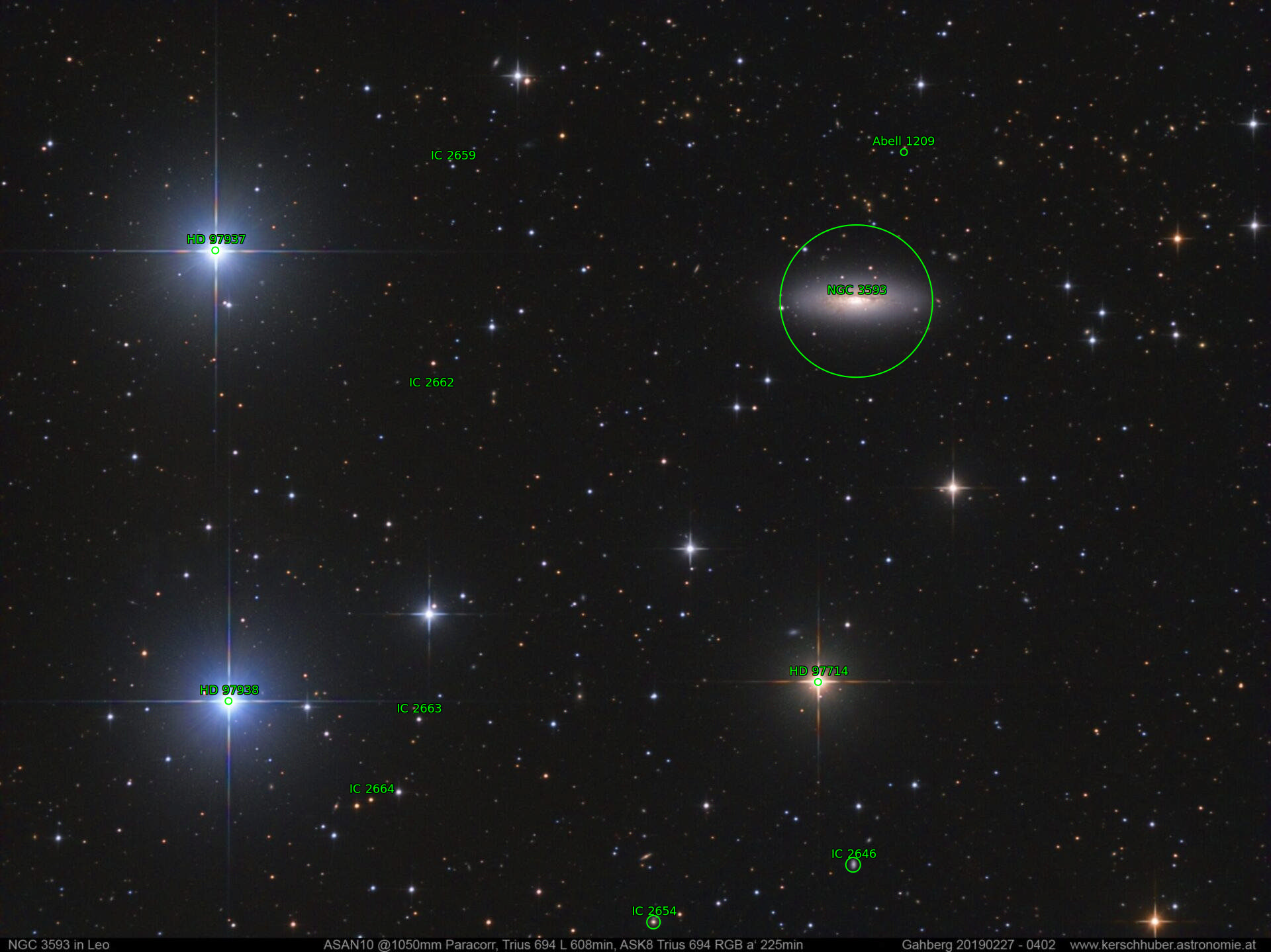 Sternkarten-Overlay (Astrometry.net)