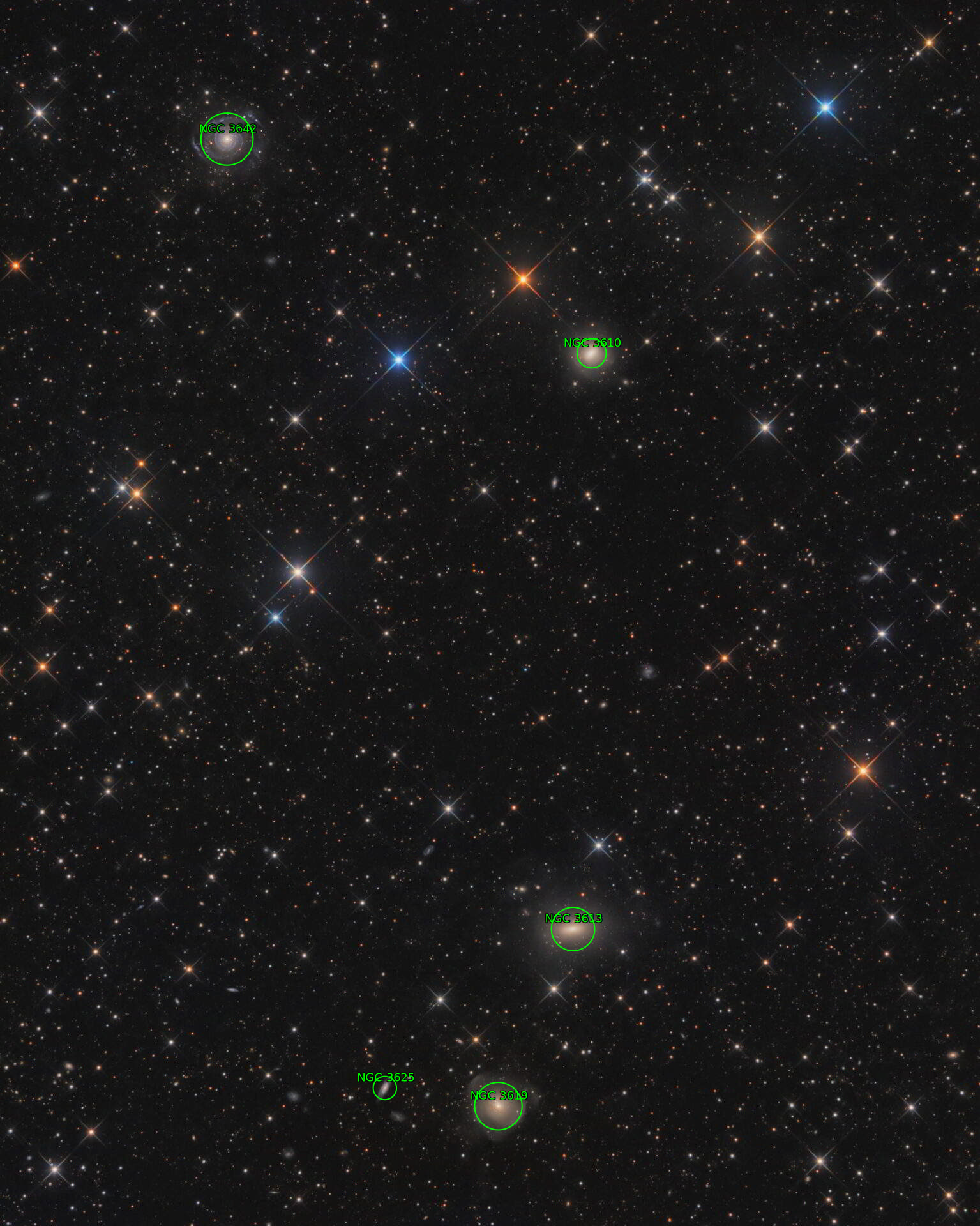 Sternkarten-Overlay (Astrometry.net)