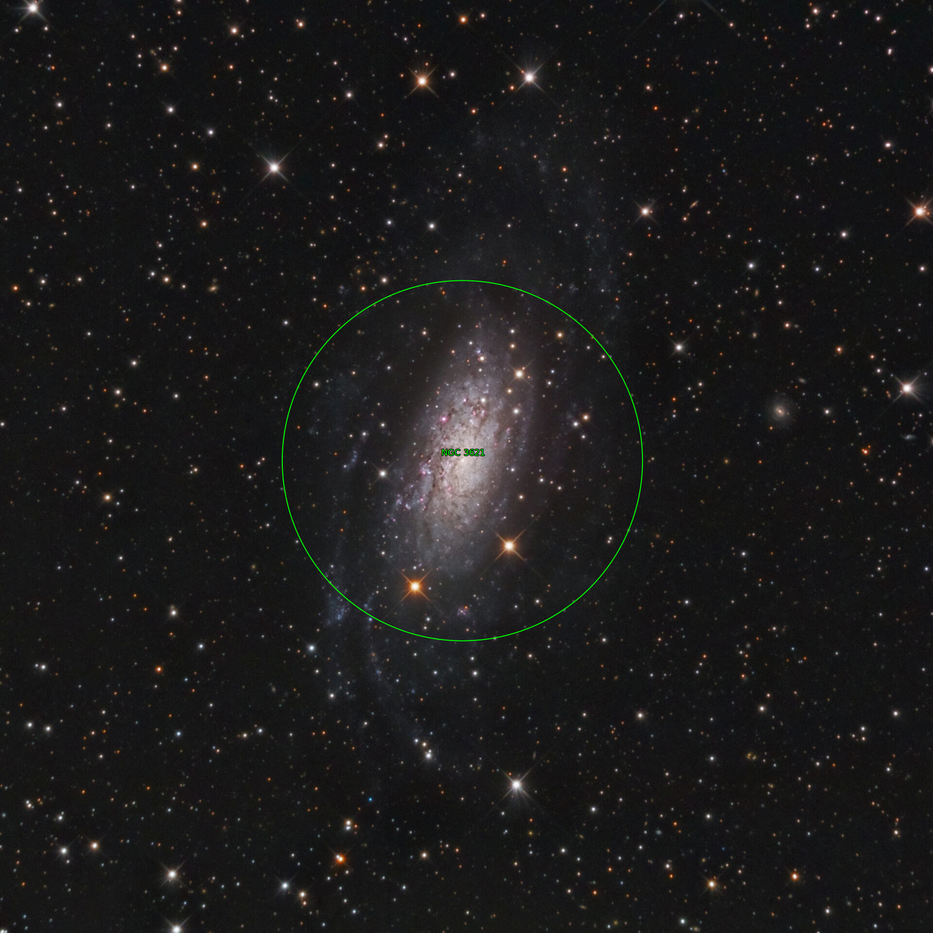 Sternkarten-Overlay (Astrometry.net)