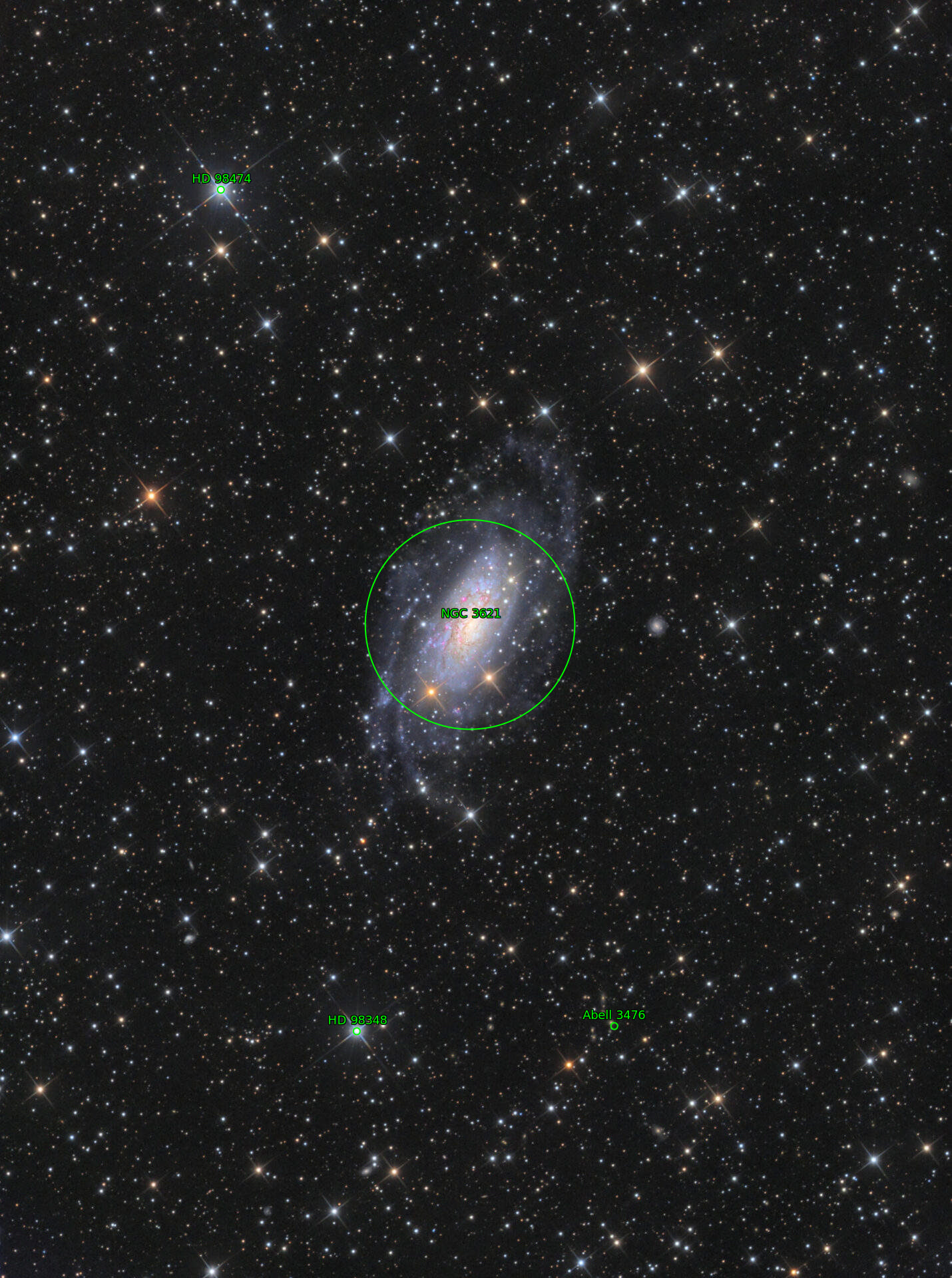 Sternkarten-Overlay (Astrometry.net)
