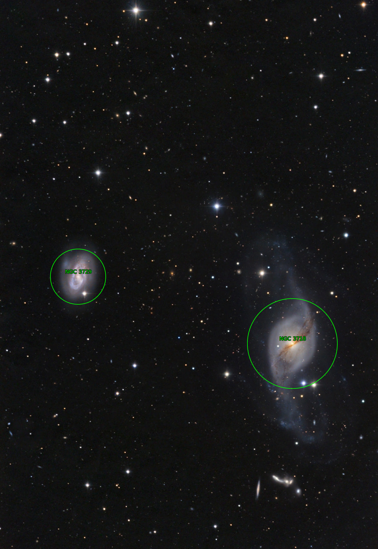 Sternkarten-Overlay (Astrometry.net)