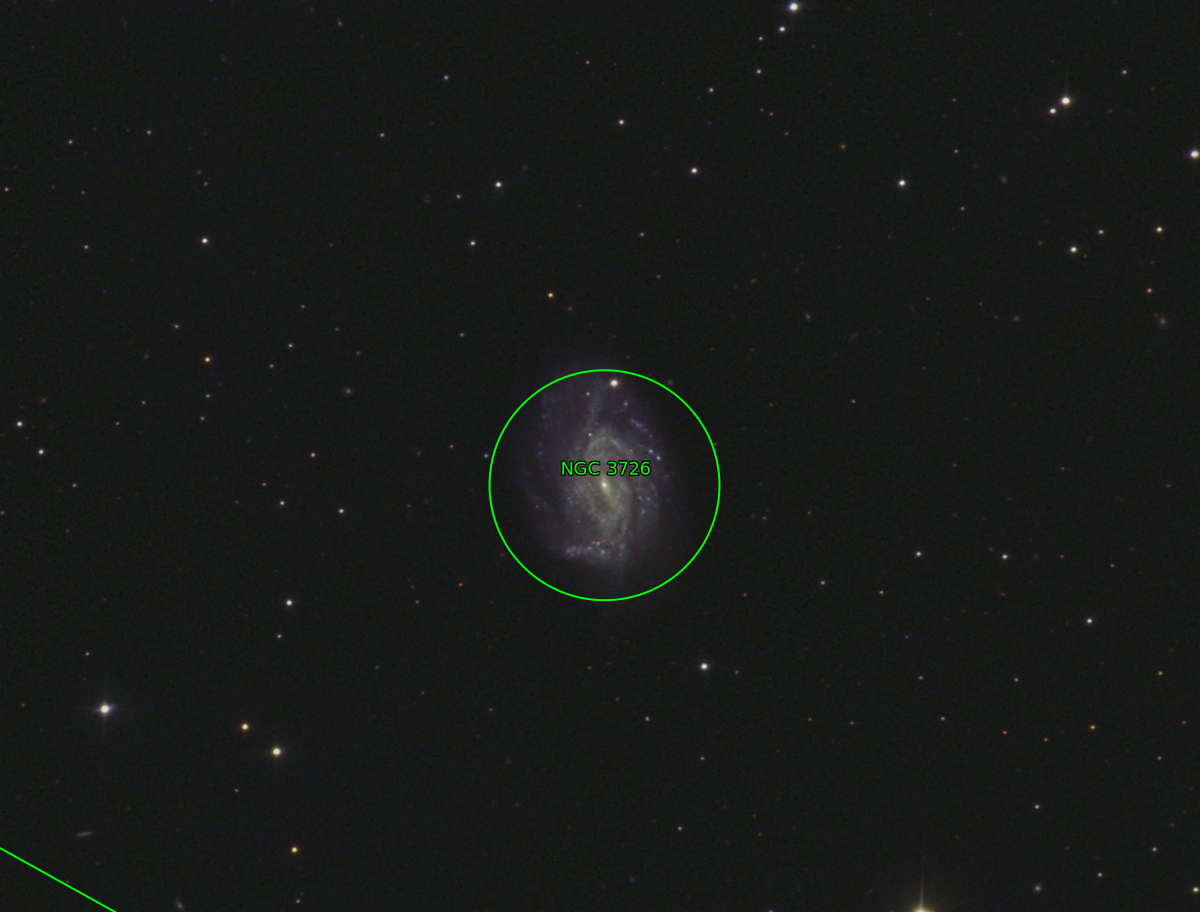 Sternkarten-Overlay (Astrometry.net)
