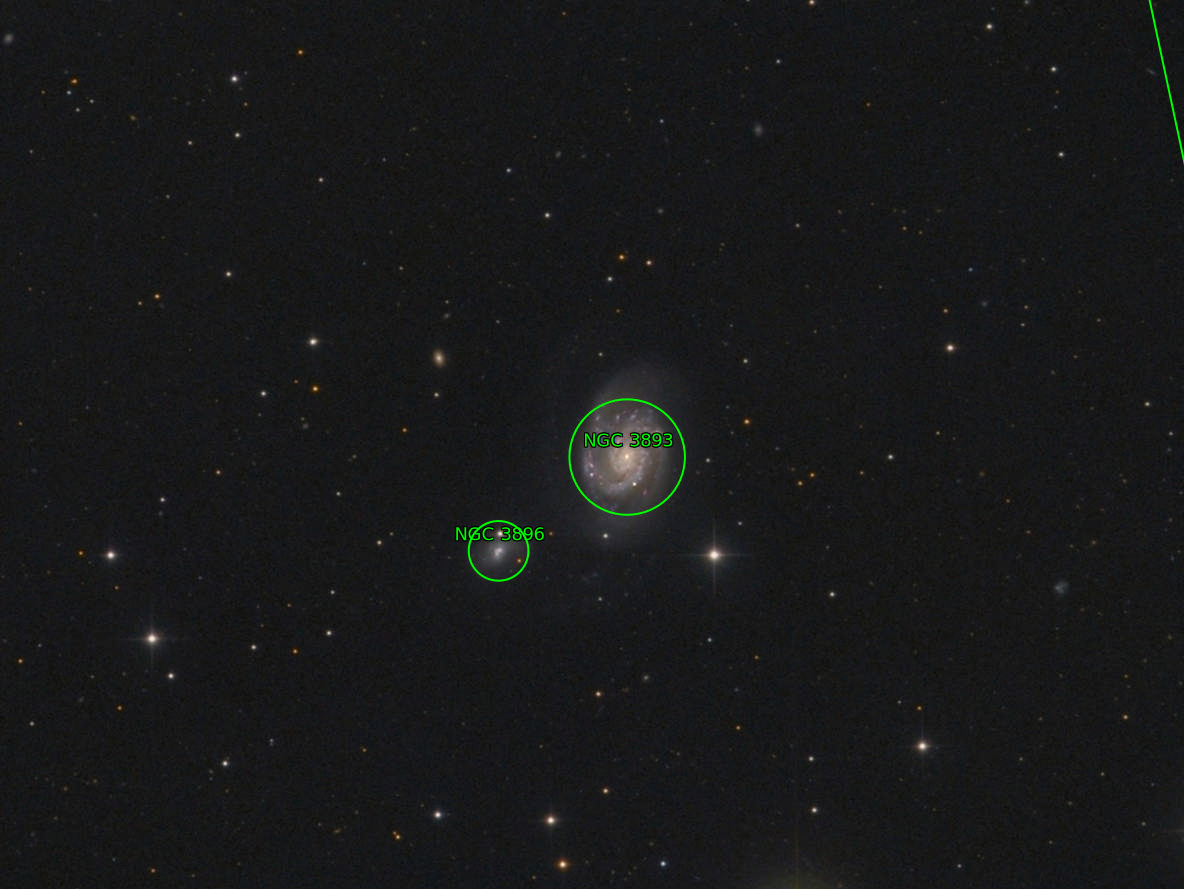 Sternkarten-Overlay (Astrometry.net)