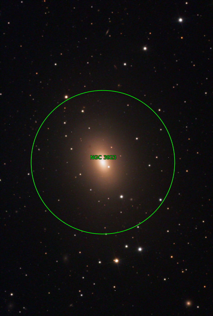 Sternkarten-Overlay (Astrometry.net)