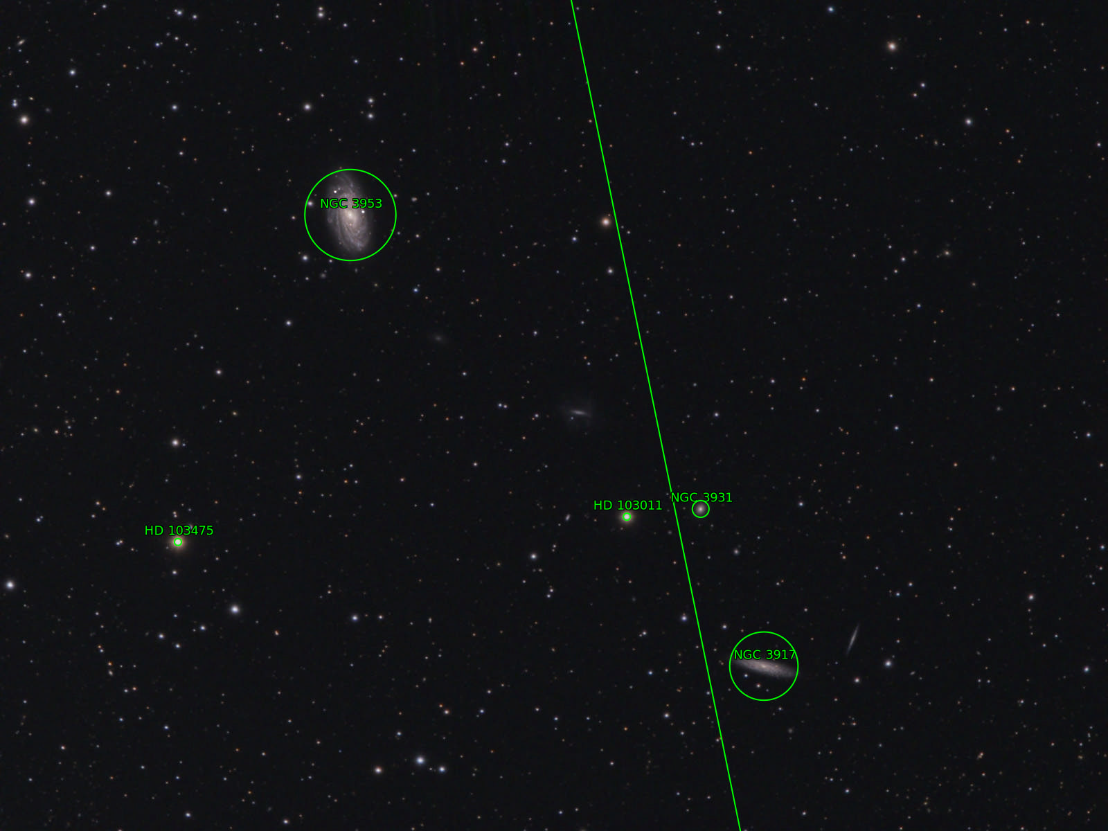 Sternkarten-Overlay (Astrometry.net)