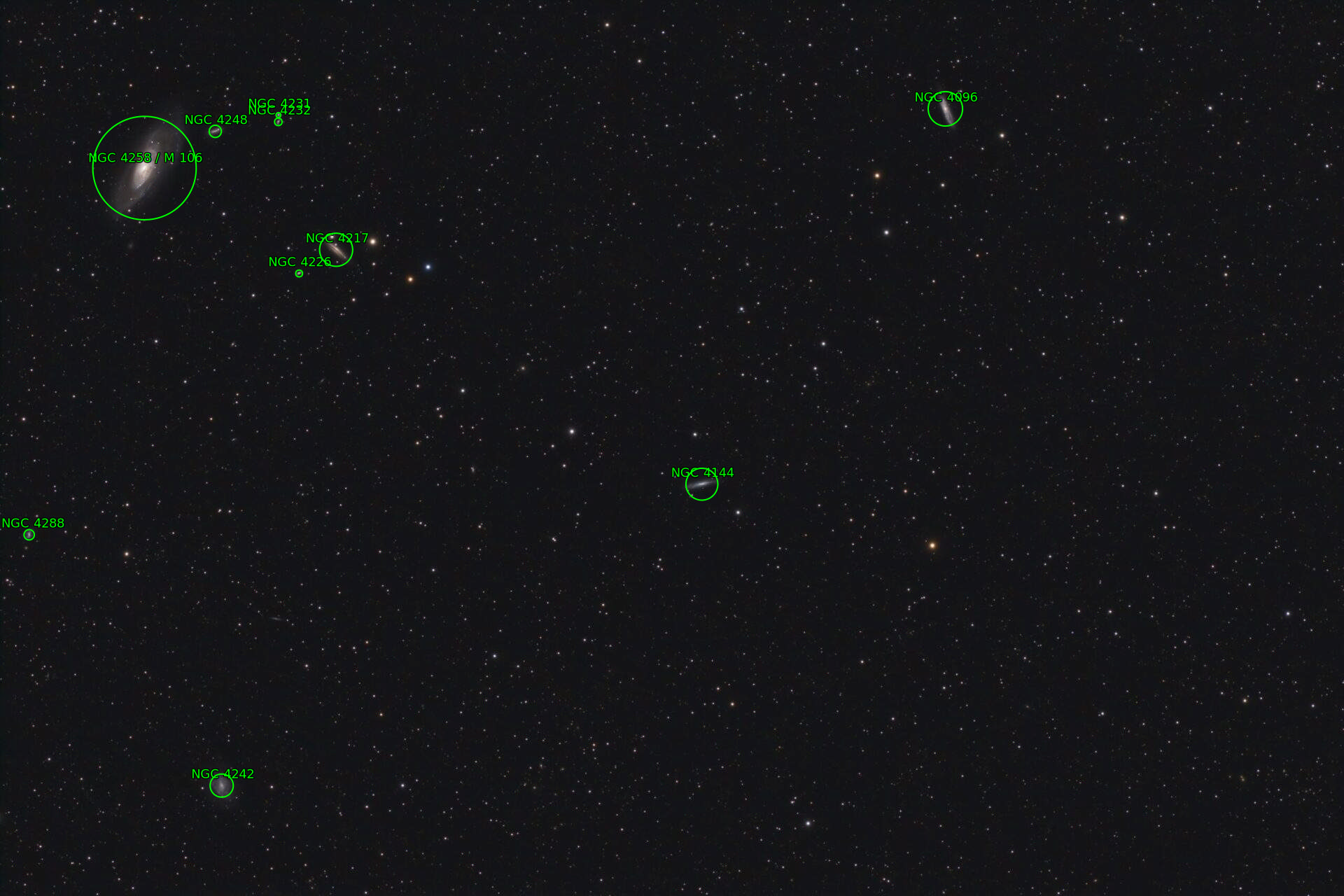 Sternkarten-Overlay (Astrometry.net)