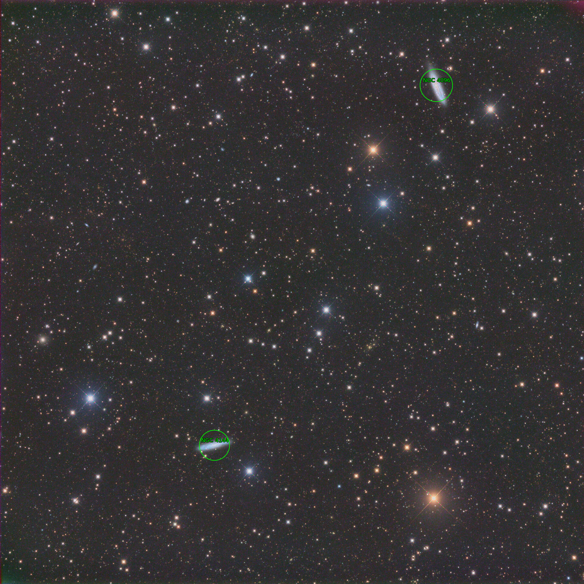 Sternkarten-Overlay (Astrometry.net)