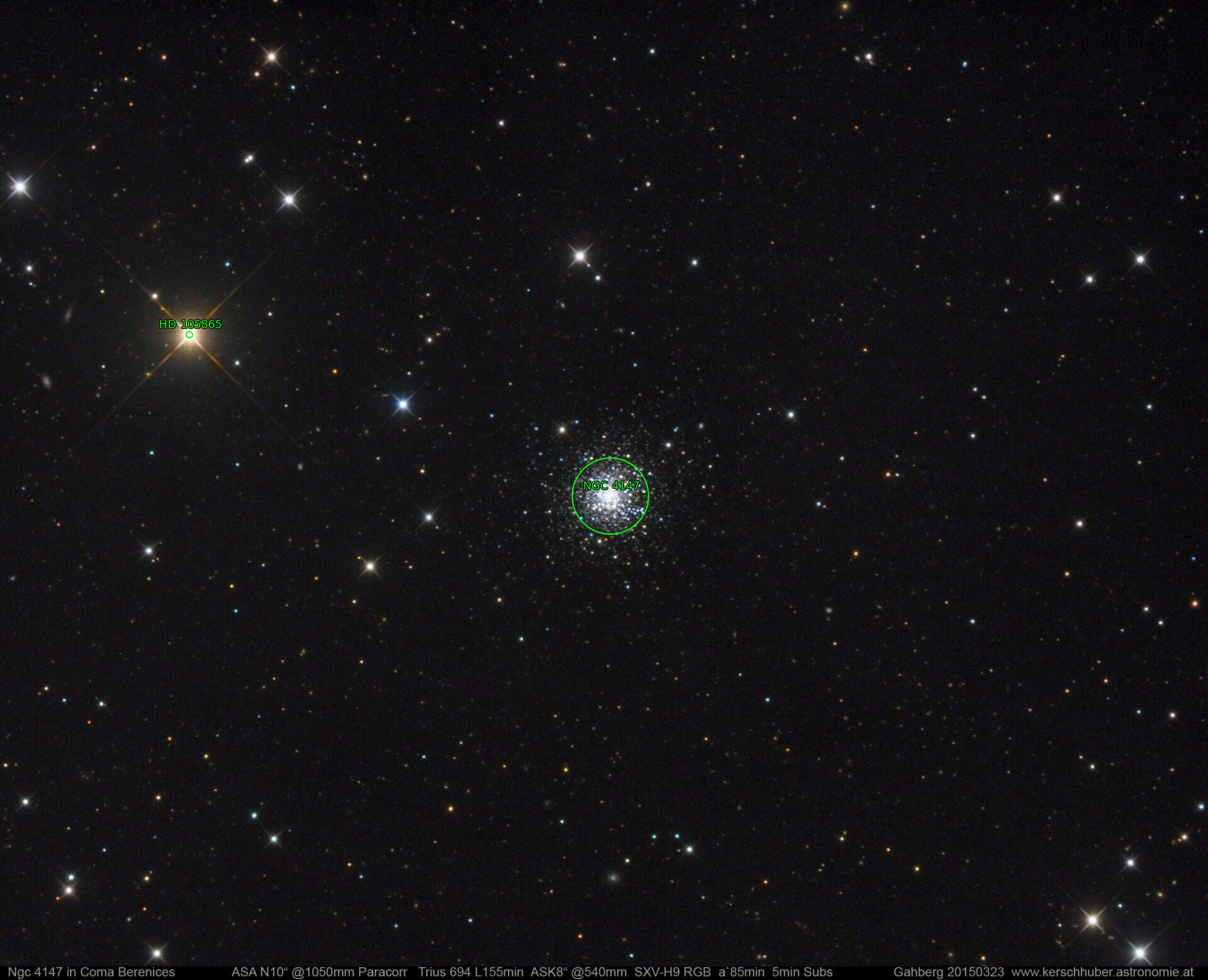 Sternkarten-Overlay (Astrometry.net)
