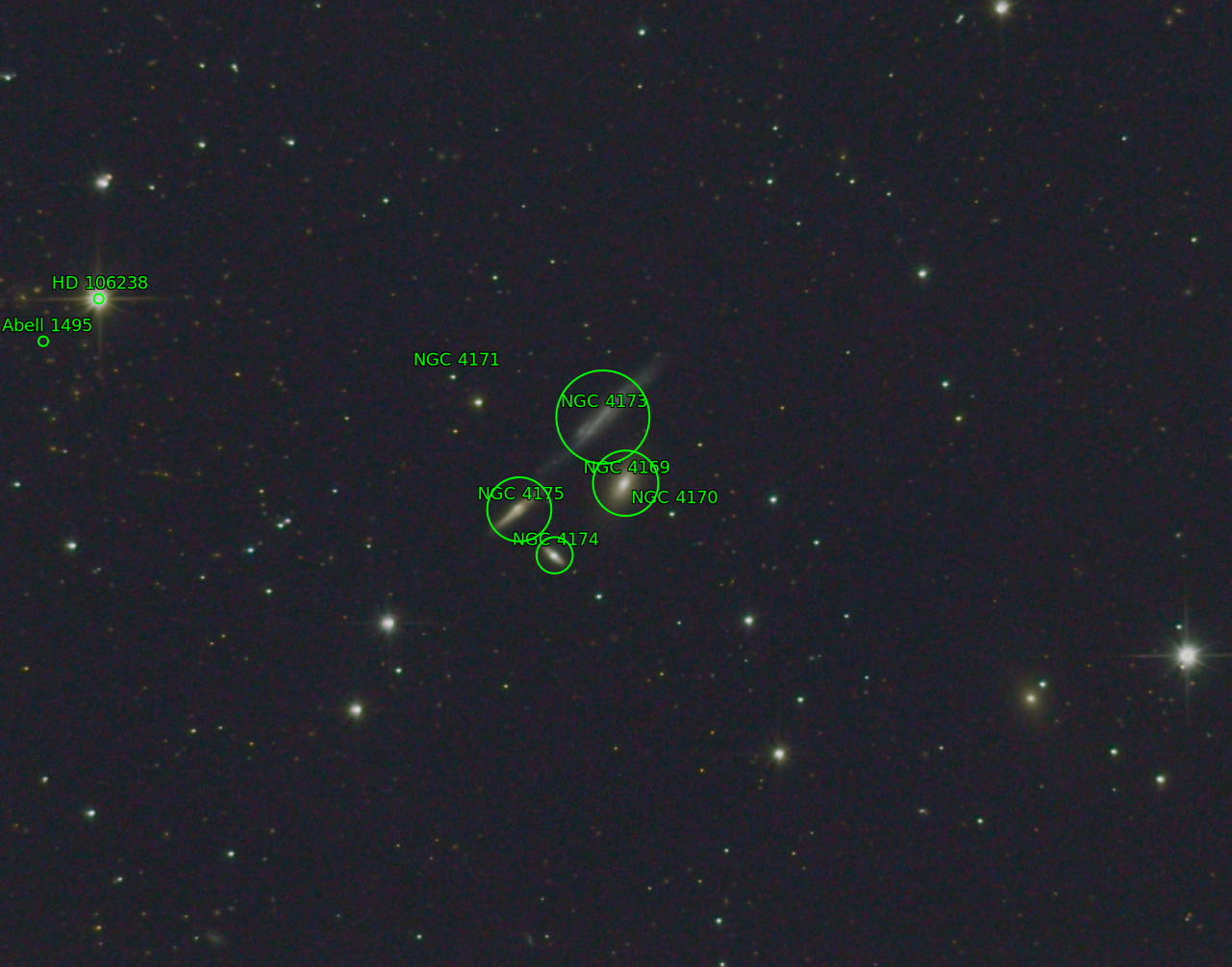 Sternkarten-Overlay (Astrometry.net)