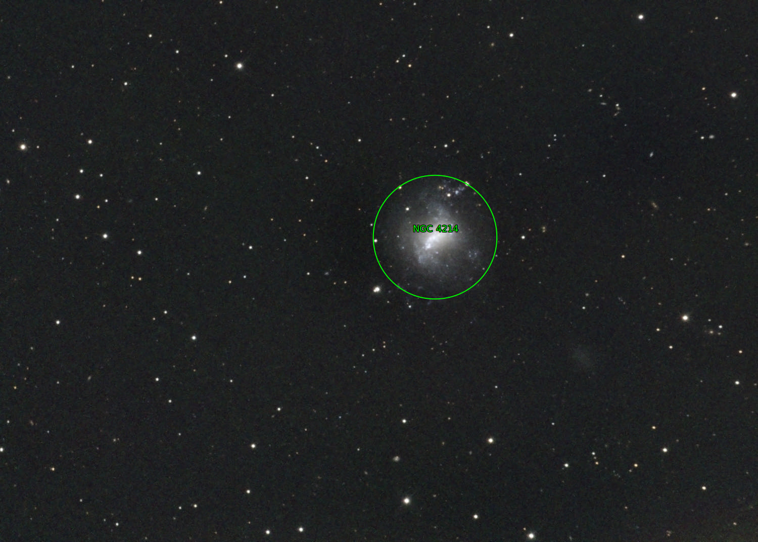 Sternkarten-Overlay (Astrometry.net)